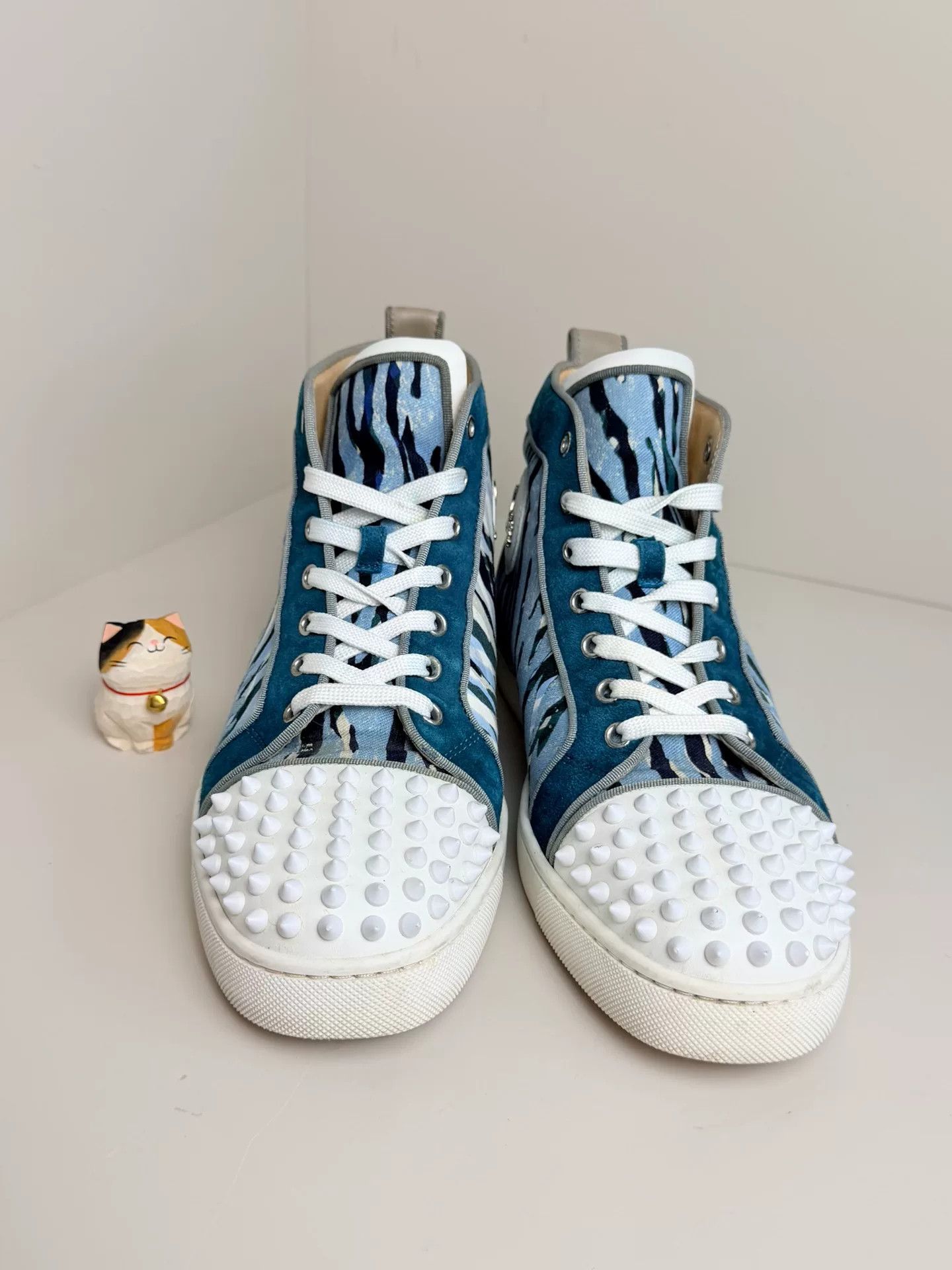 Christian Louboutin Christian Louboutin Limited Multi Hitop Sneakers 9 Men Size US 9 / EU 42 - 3 Thumbnail