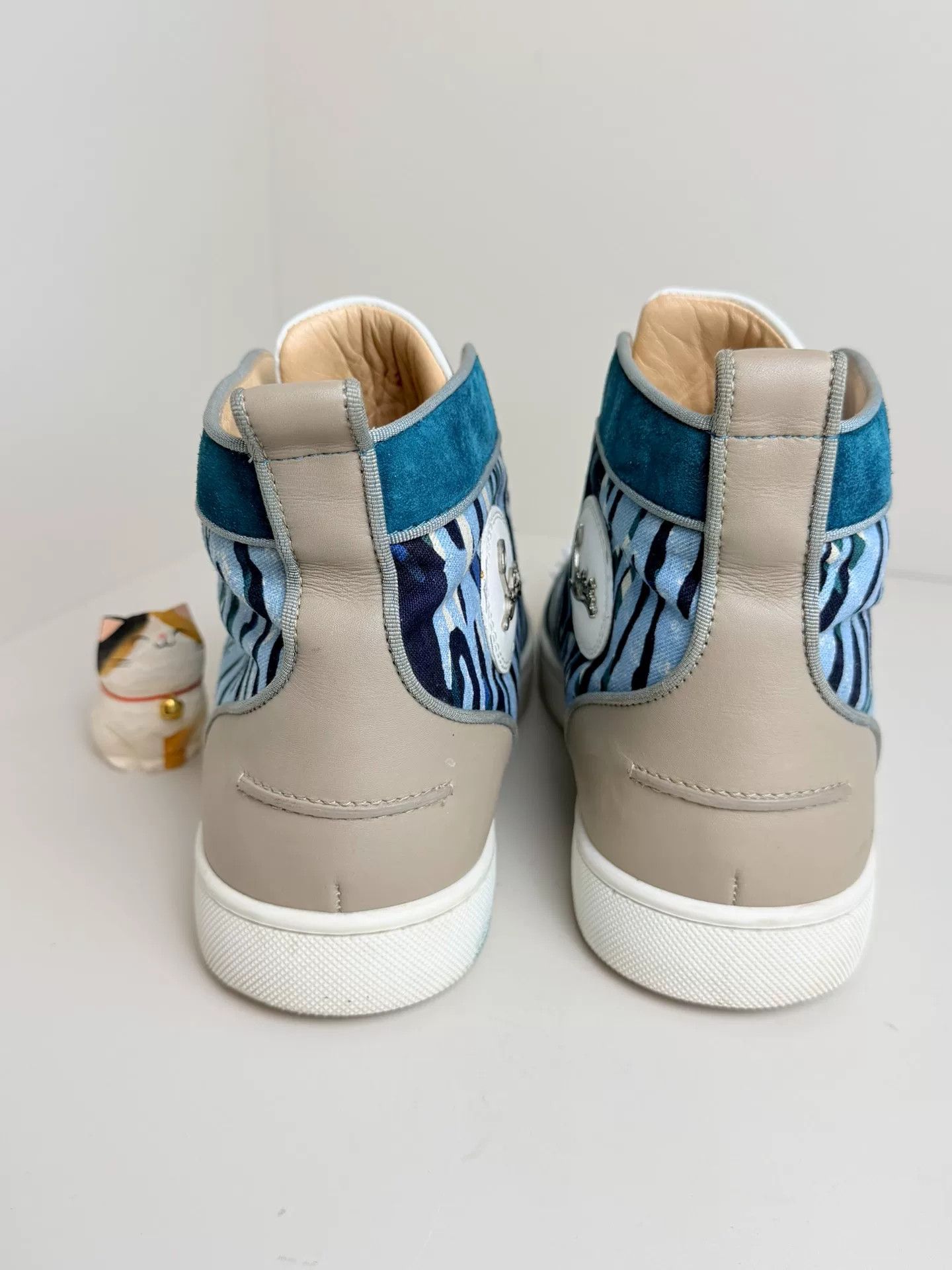 Christian Louboutin Christian Louboutin Limited Multi Hitop Sneakers 9 Men Size US 9 / EU 42 - 4 Thumbnail