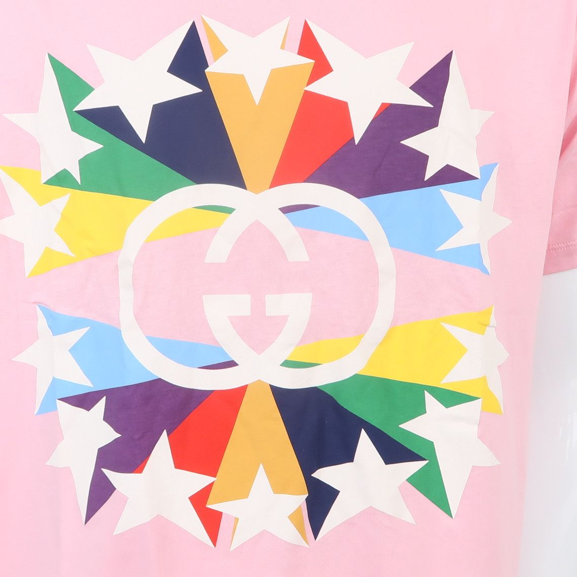 Gucci Gucci Star Interlocking G T-Shirt Size M Size US M / EU 48-50 / 2 - 3 Thumbnail