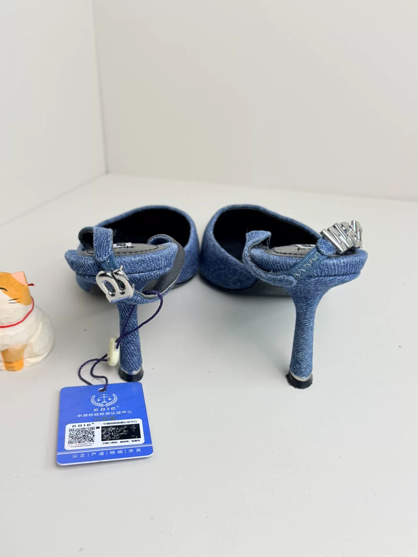 Alexander Wang Alexander Wang Denim Blue Sandals us_8 Women Size US 8 / IT 38 - 4 Thumbnail