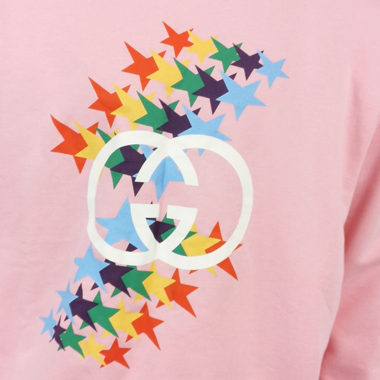 Gucci Gucci Rainbow Star Interlocking G Sweatshirt S Size US S / EU 44-46 / 1 - 3 Thumbnail