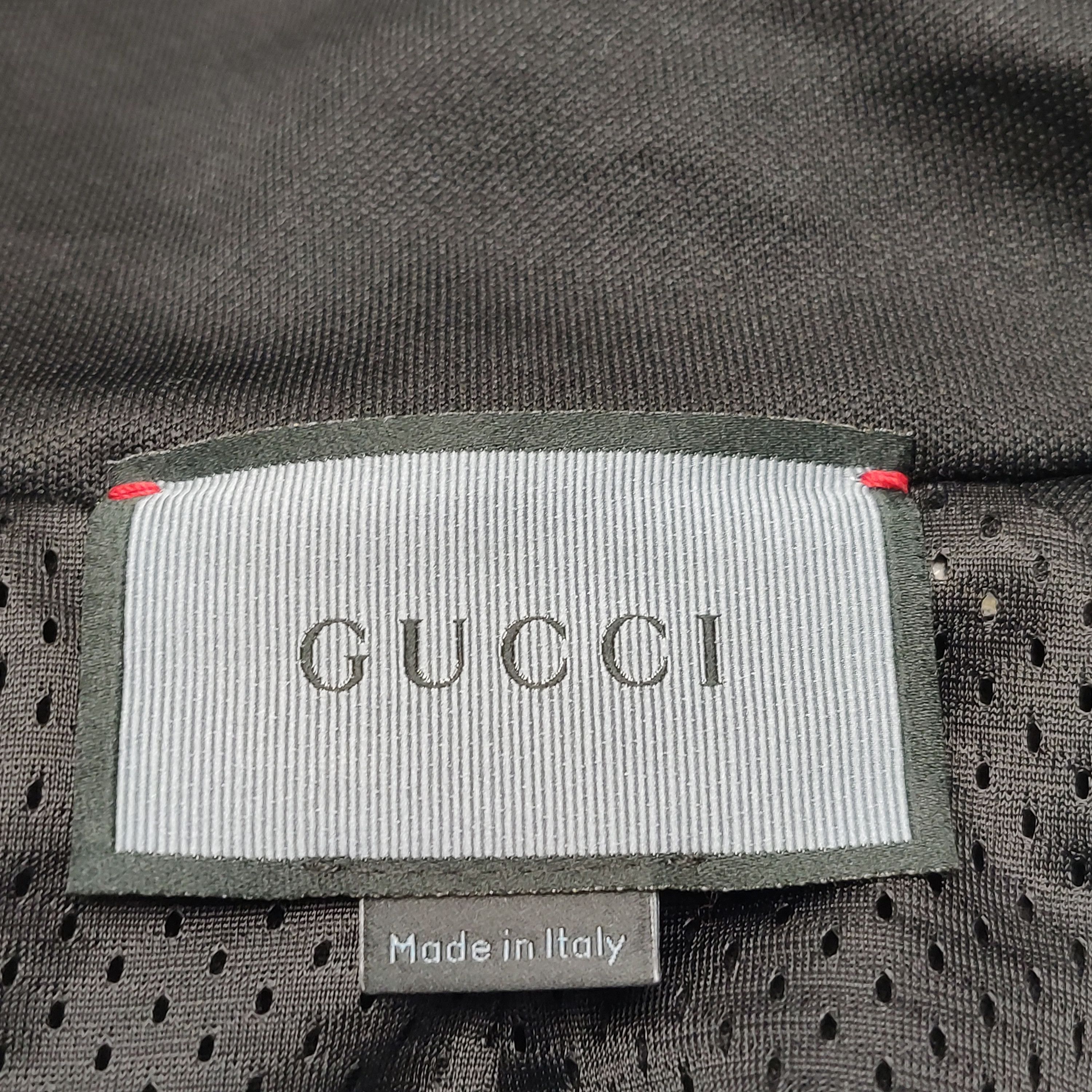 Gucci Gucci Z Patch Web Stripe Track Jacket XXS Size US XXS / EU 40 - 5 Thumbnail
