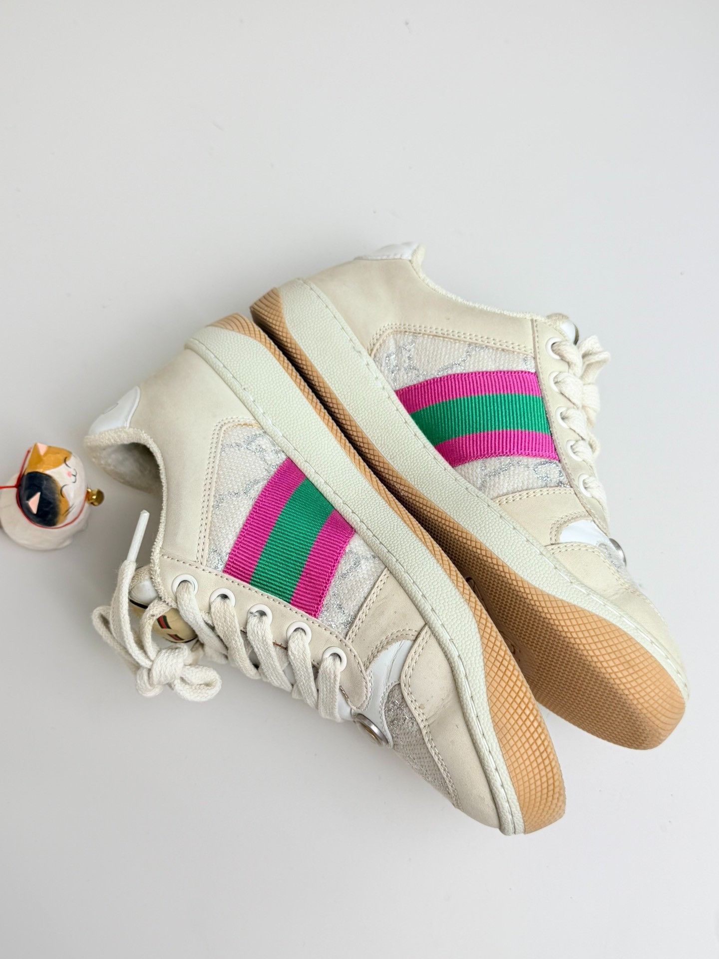 Gucci Gucci Leather Lowtop Sneakers us_5 Women Size US 5 / IT 35 - 6 Thumbnail