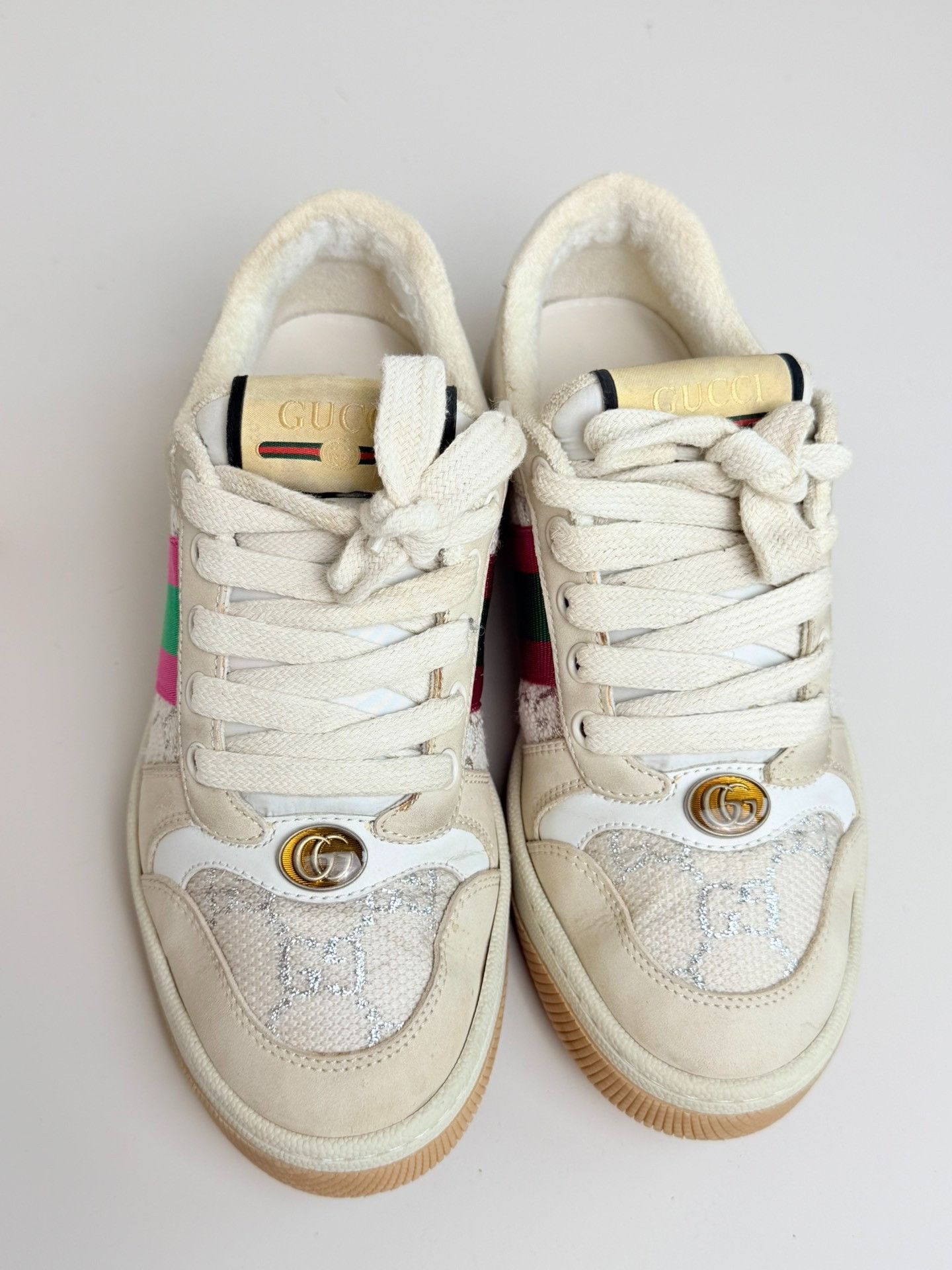 Gucci Gucci Leather Lowtop Sneakers us_5 Women Size US 5 / IT 35 - 5 Thumbnail