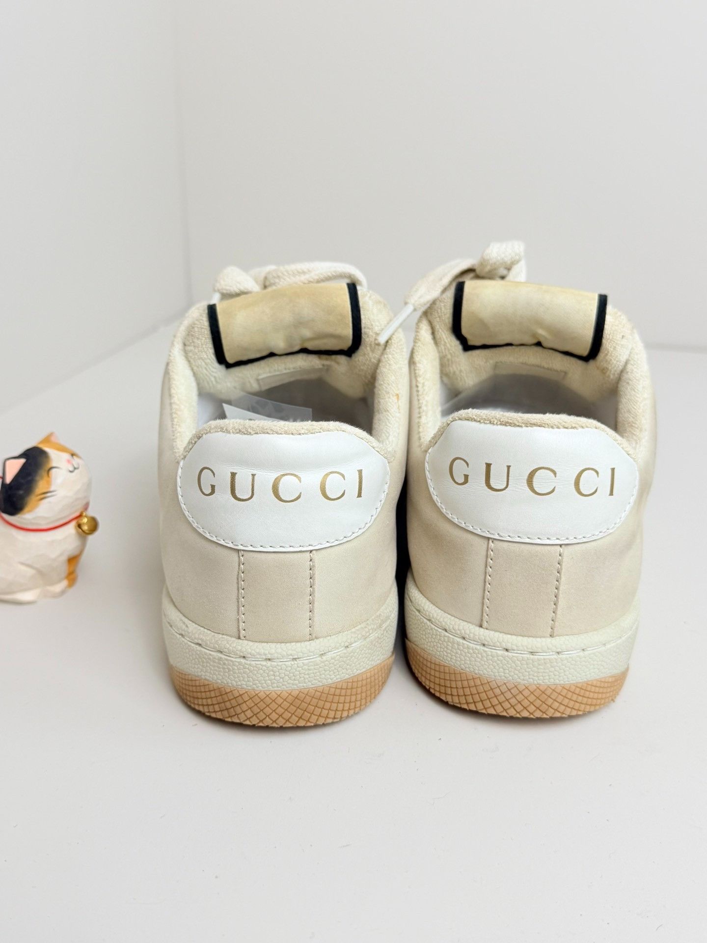 Gucci Gucci Leather Lowtop Sneakers us_5 Women Size US 5 / IT 35 - 7 Thumbnail