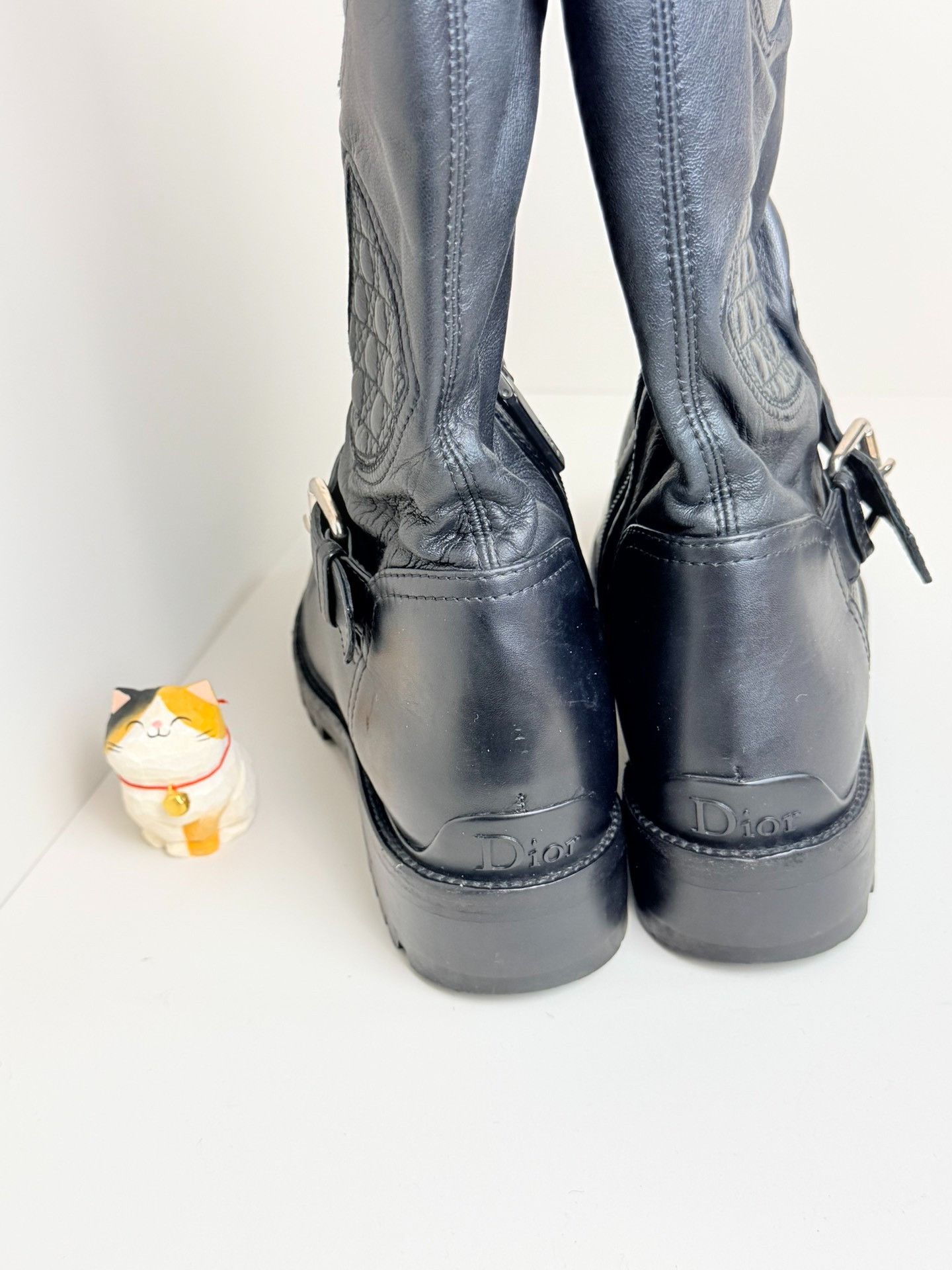 Dior Dior Black Boots it_42 Women Size US 12 / IT 42 - 4 Thumbnail