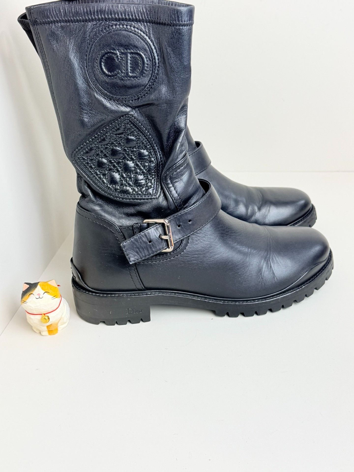 Dior Dior Black Boots it_42 Women Size US 12 / IT 42 - 2 Thumbnail