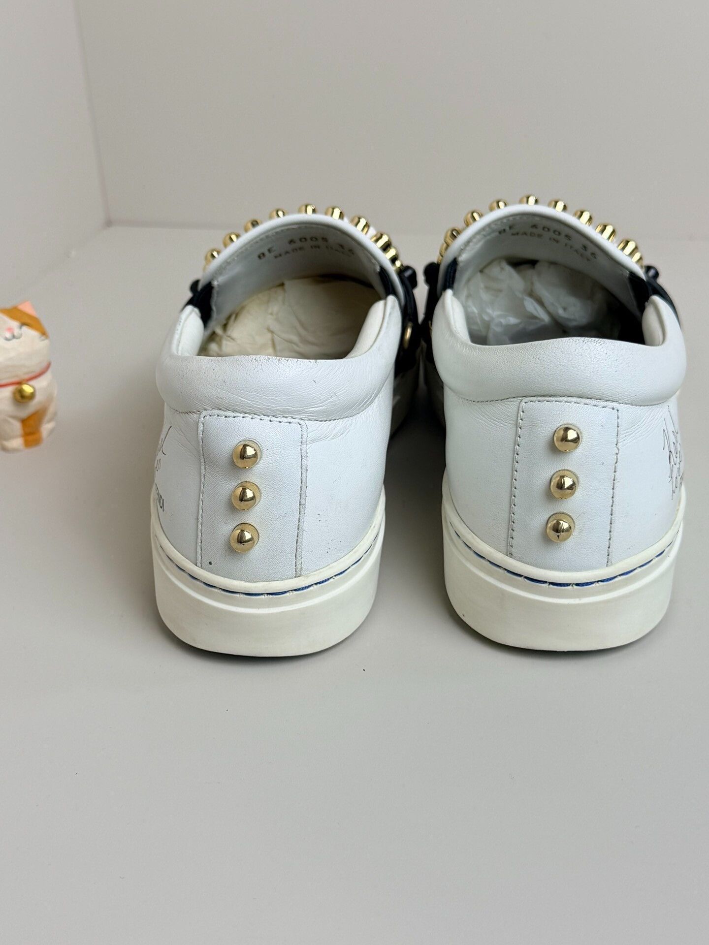Fendi Fendi White Lowtop Sneakers us_6 Women Size US 6 / IT 36 - 4 Thumbnail