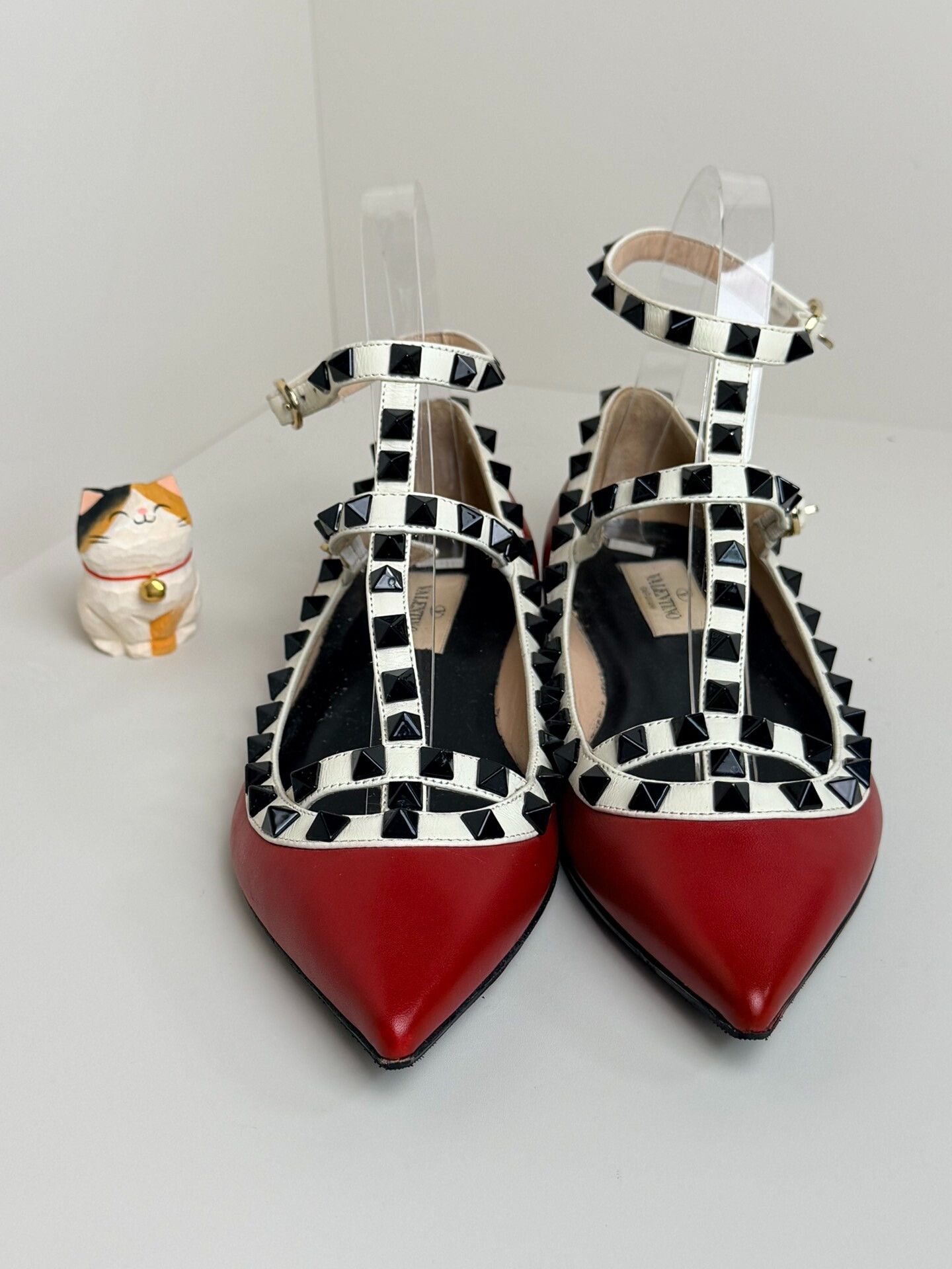 Valentino Valentino Red Lowtop Sneakers us_5-5 Women Size US 5.5 / IT 35.5 - 2 Thumbnail