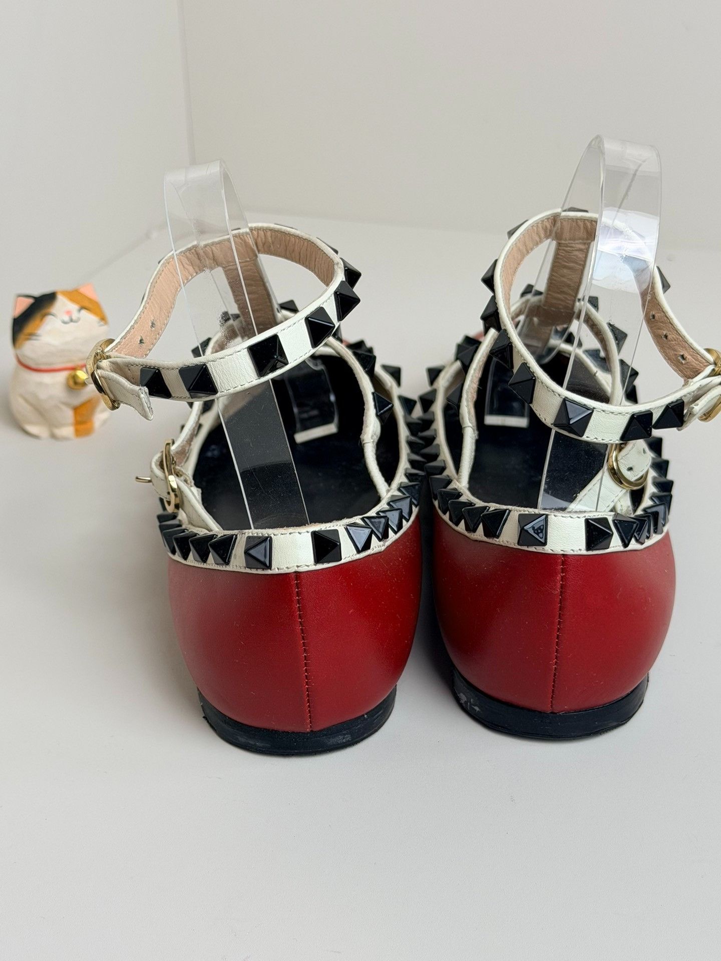 Valentino Valentino Red Lowtop Sneakers us_5-5 Women Size US 5.5 / IT 35.5 - 4 Thumbnail