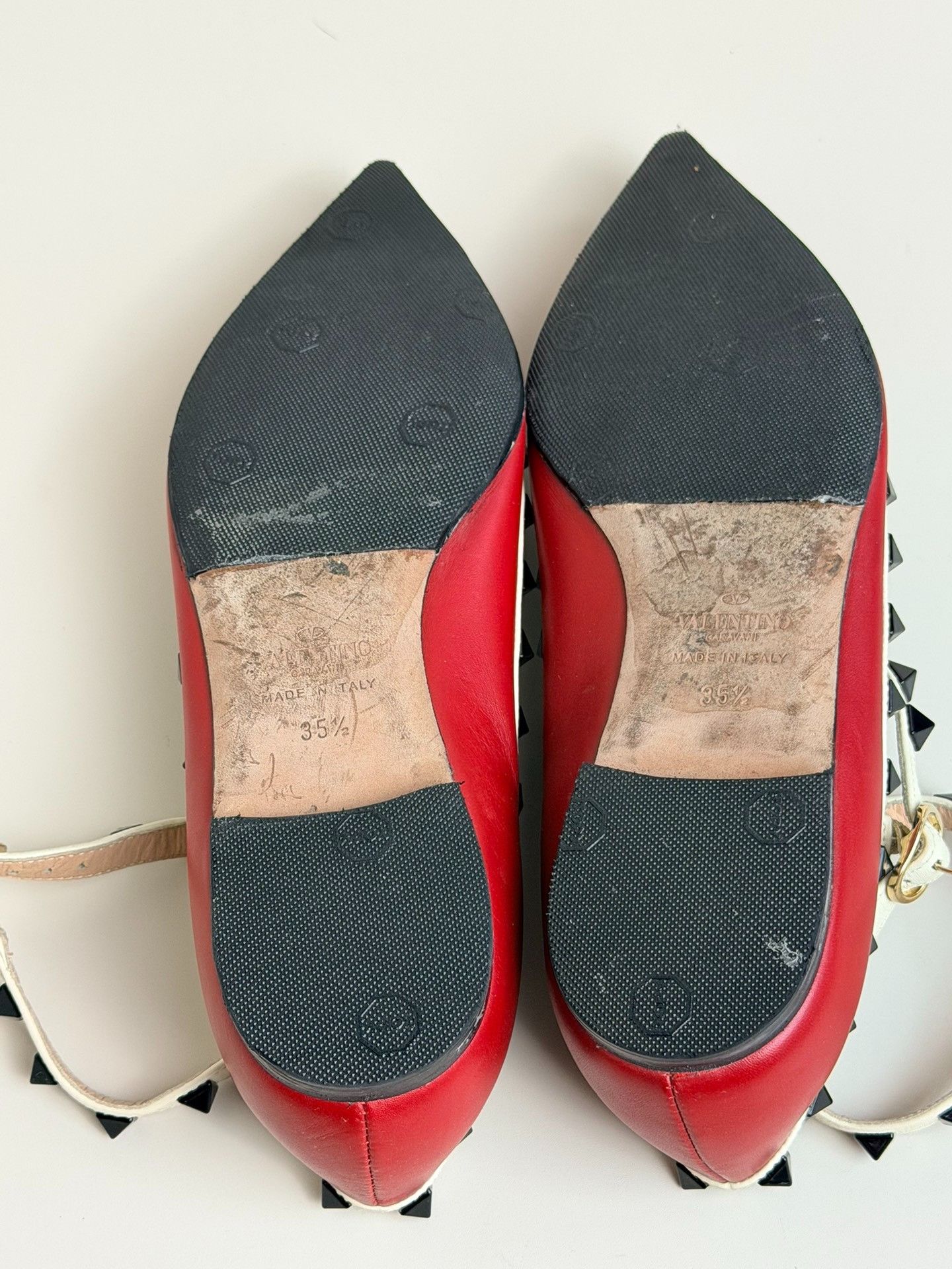Valentino Valentino Red Lowtop Sneakers us_5-5 Women Size US 5.5 / IT 35.5 - 5 Thumbnail