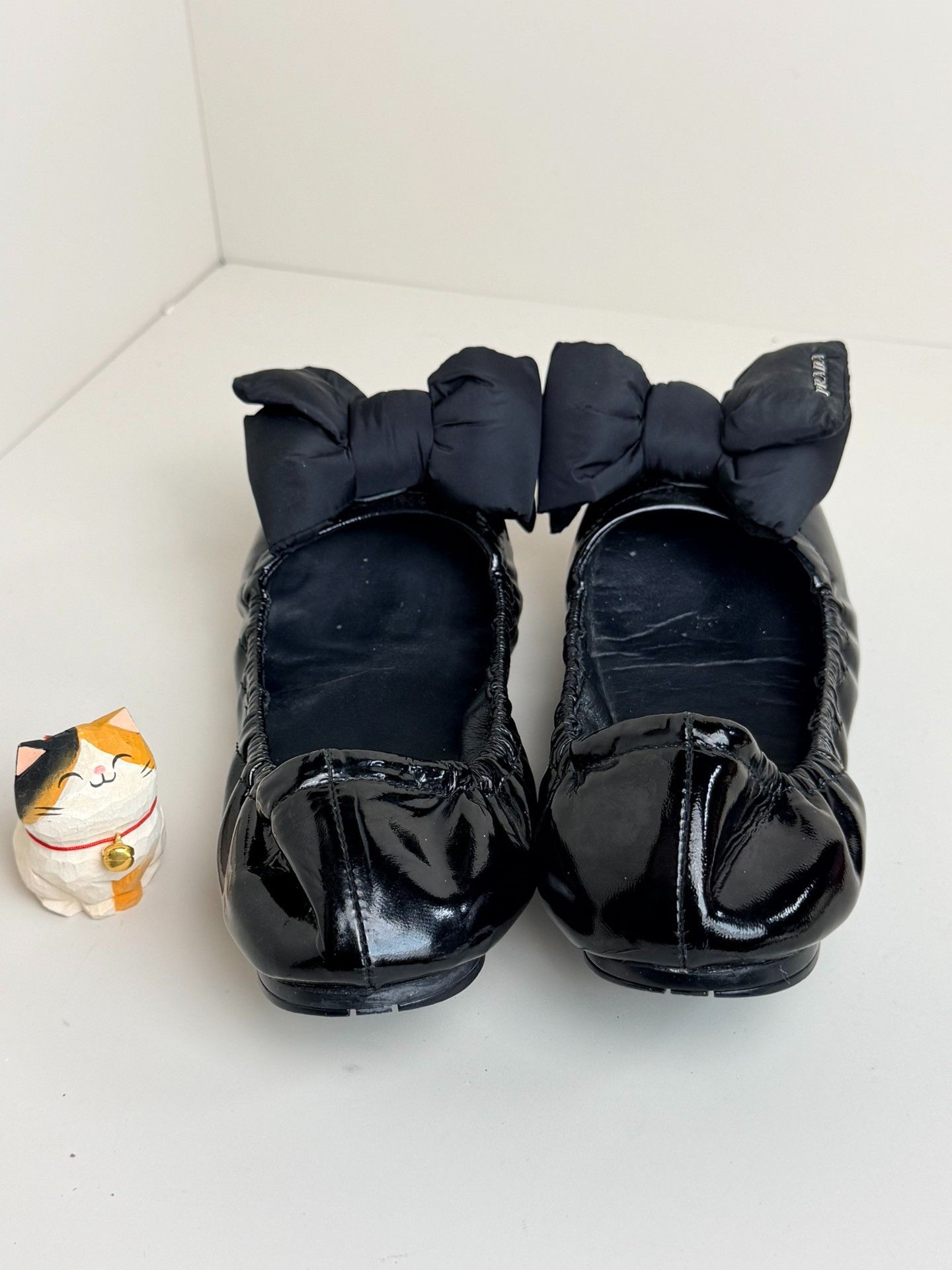 Prada Prada Black Lowtop Sneakers us_7 Women Size US 7 / IT 37 - 3 Thumbnail