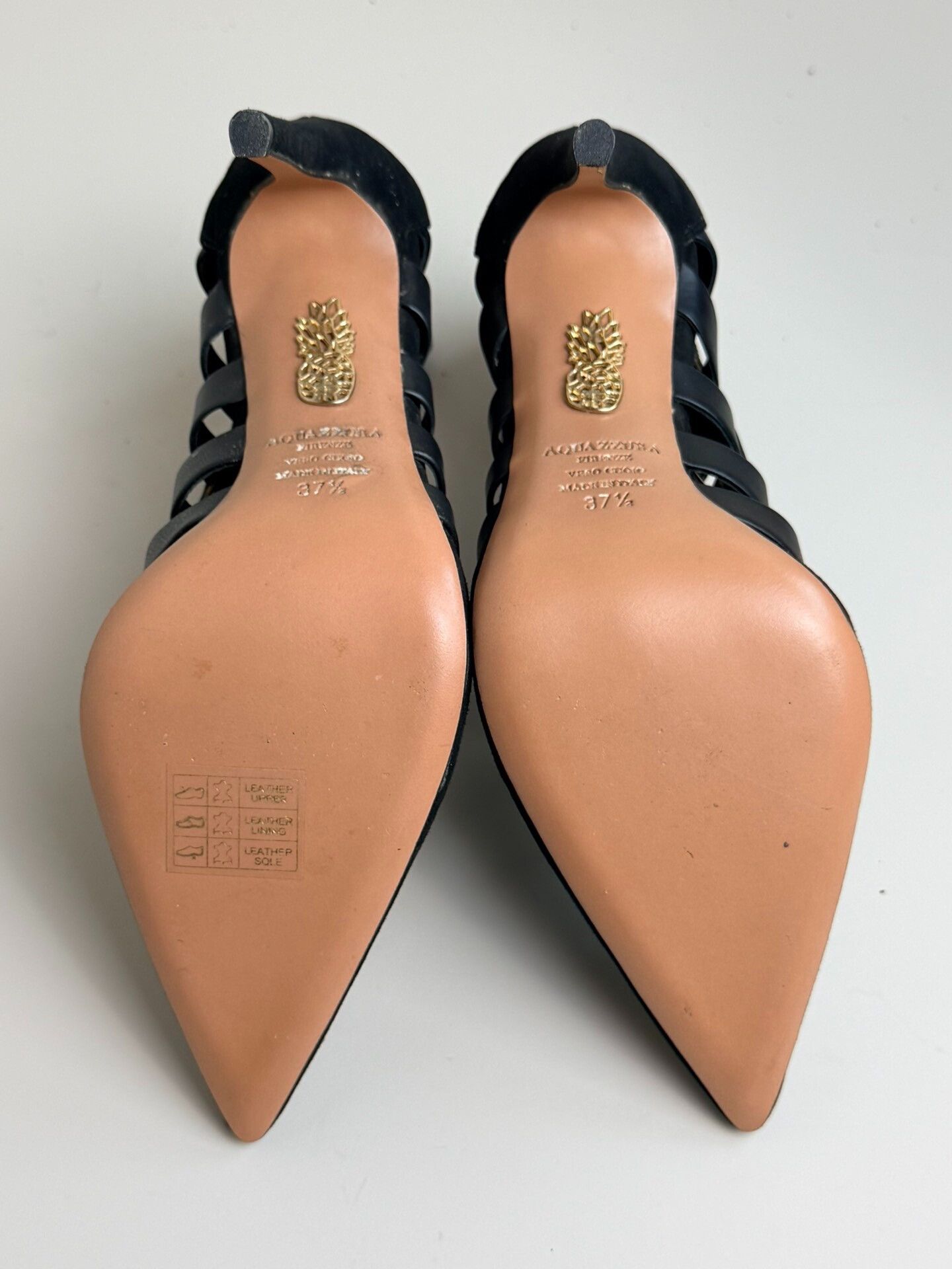 Aquazzura Aquazzura Leather Sandals us_7-5 Women Size US 7.5 / IT 37.5 - 5 Thumbnail