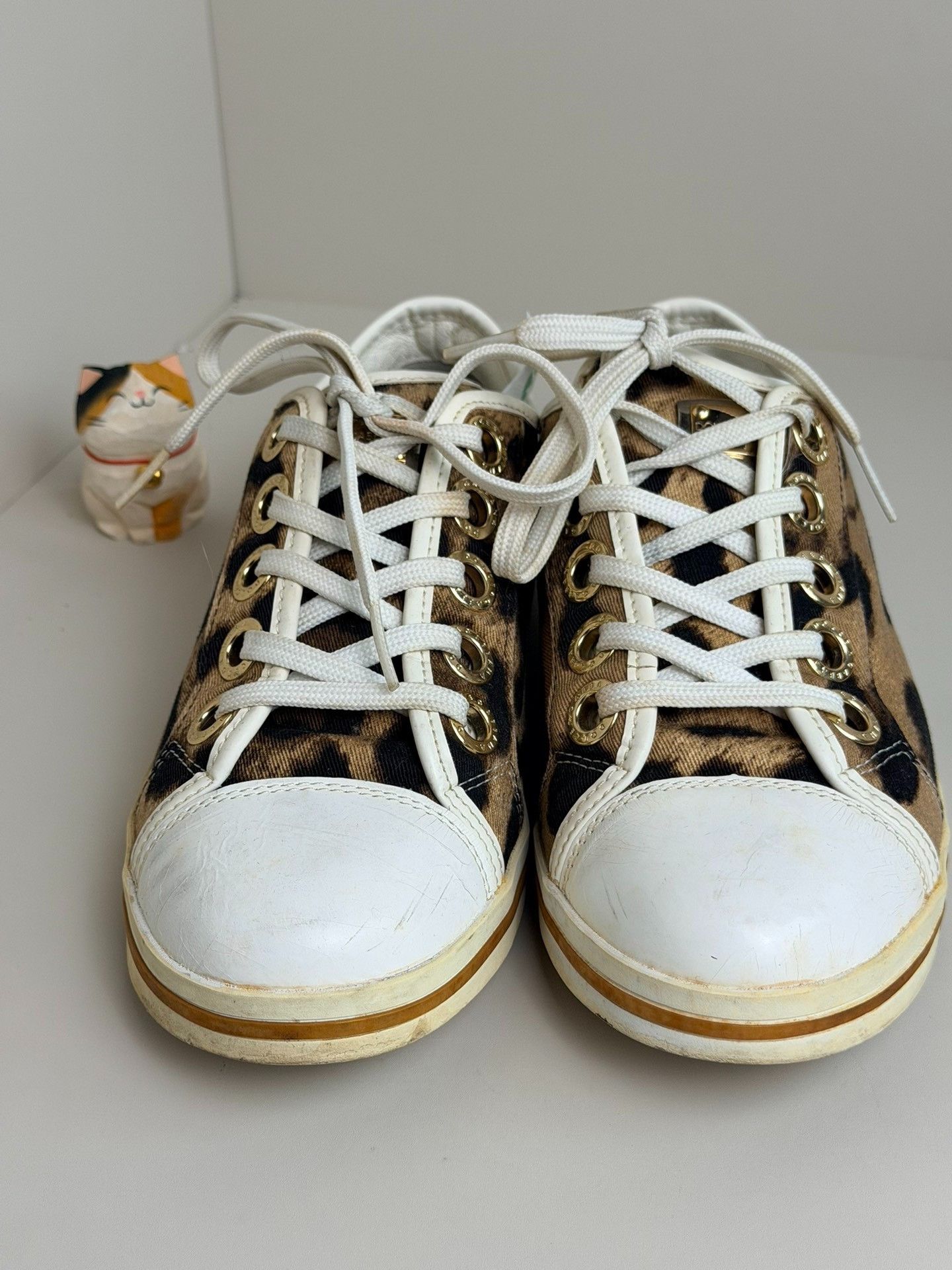 Dolce & Gabbana Dolce & Gabbana Casual White Lowtop Sneakers us_5 Women Size US 5 / IT 35 - 3 Thumbnail
