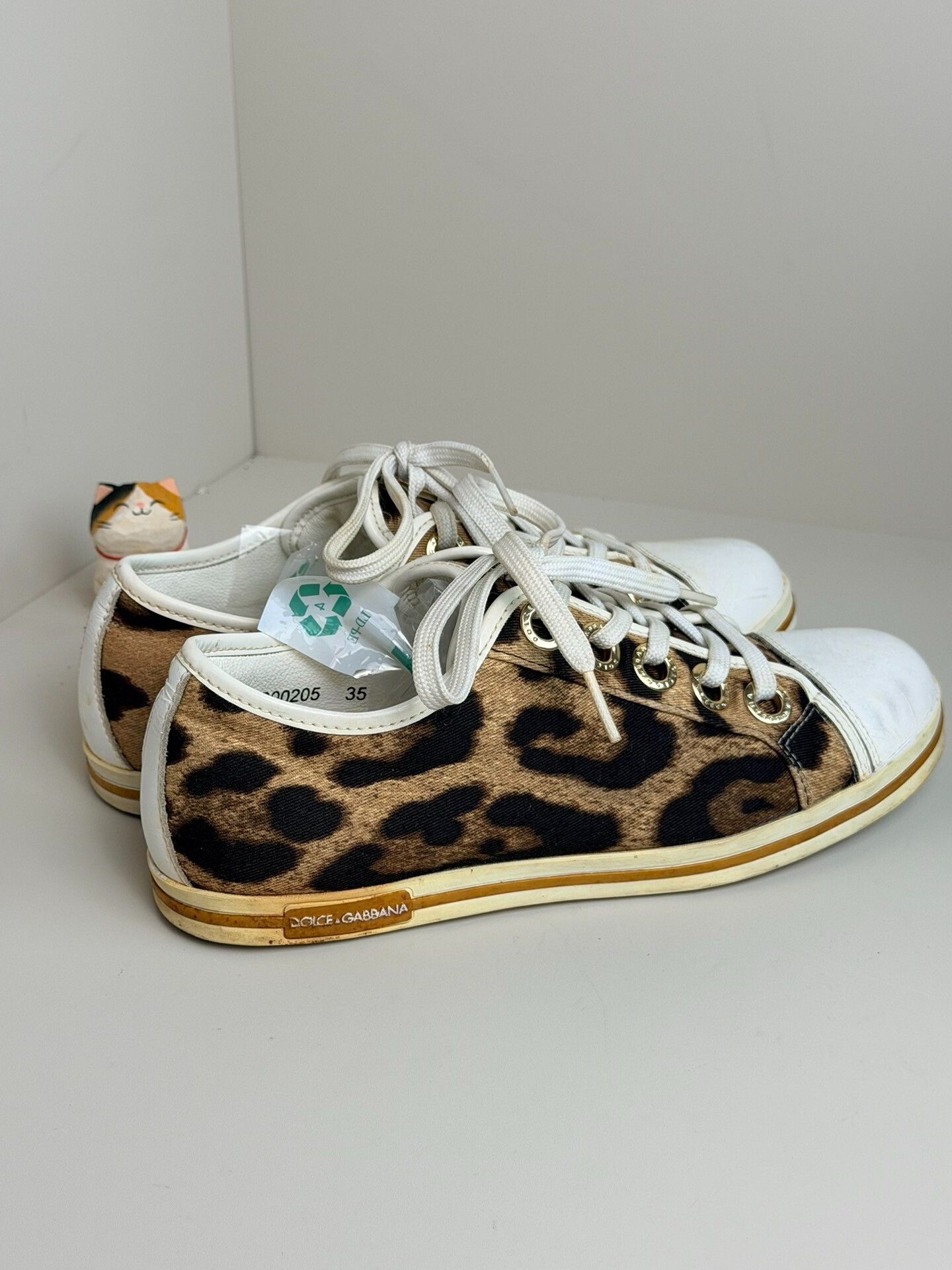 Dolce & Gabbana Dolce & Gabbana Casual White Lowtop Sneakers us_5 Women Size US 5 / IT 35 - 4 Thumbnail