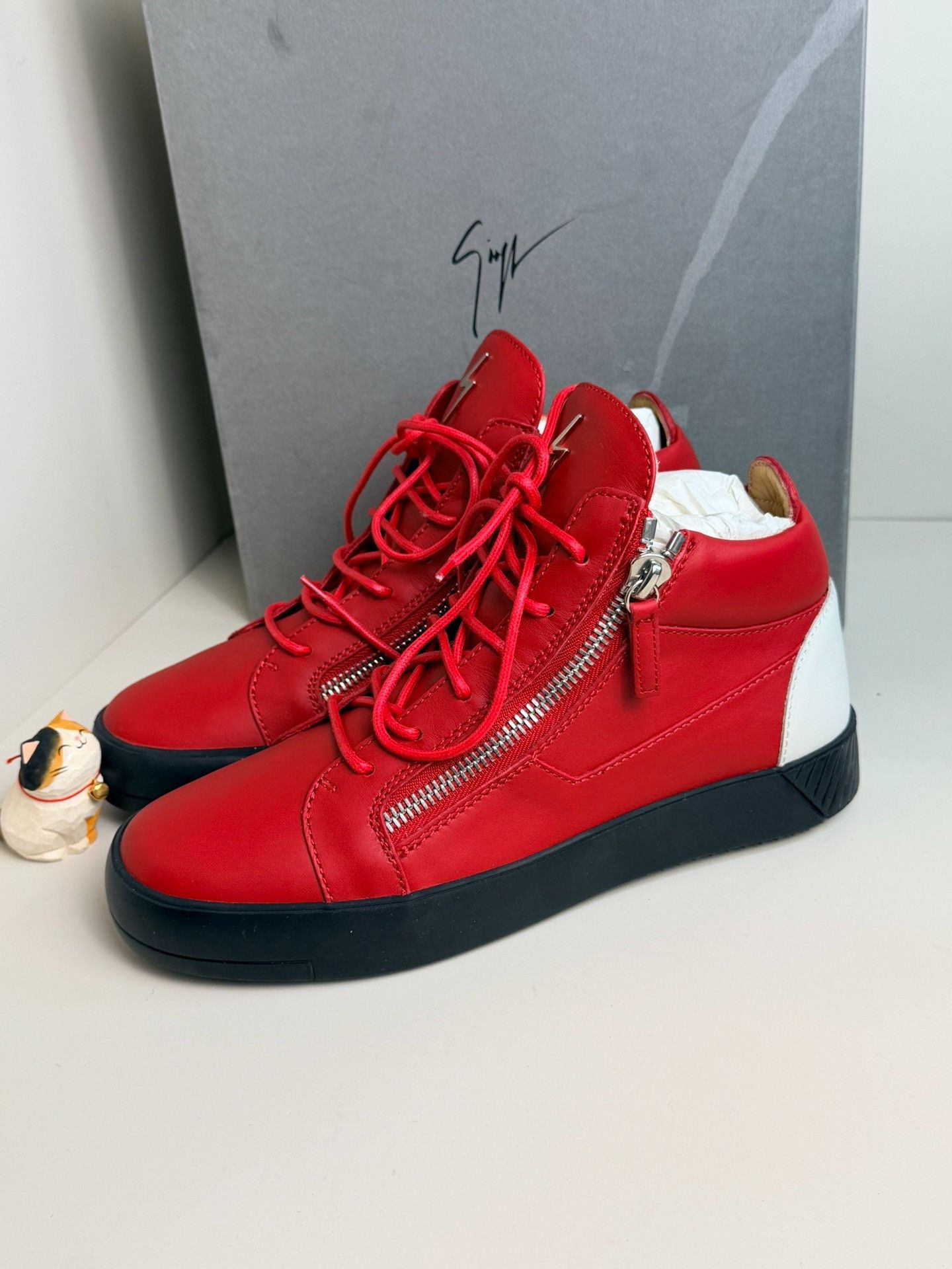 Giuseppe Zanotti Giuseppe Zanotti Casual Hitop Sneakers 9 Men Size US 9 / EU 42 - 2 Thumbnail