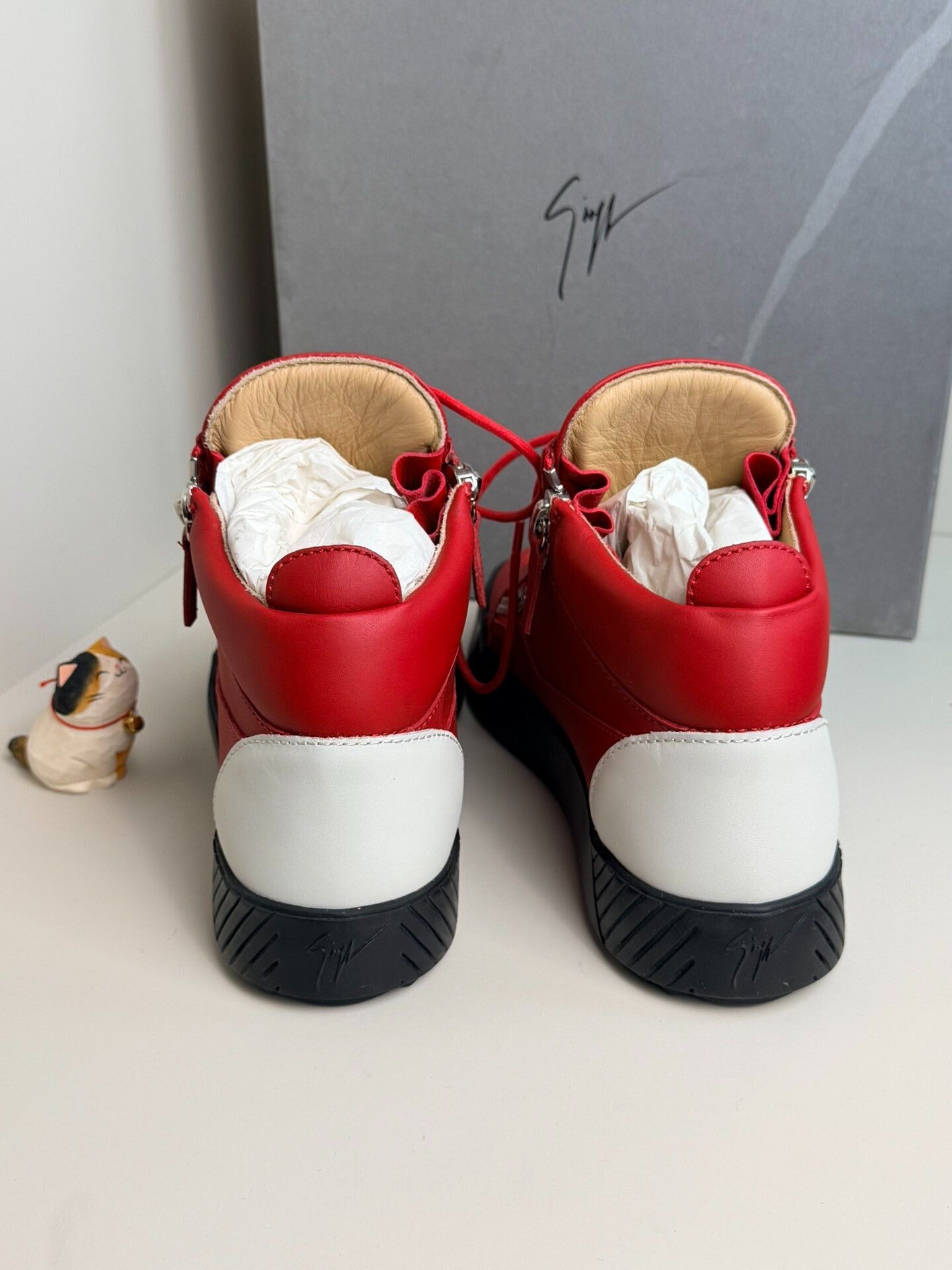 Giuseppe Zanotti Giuseppe Zanotti Casual Hitop Sneakers 9 Men Size US 9 / EU 42 - 4 Thumbnail
