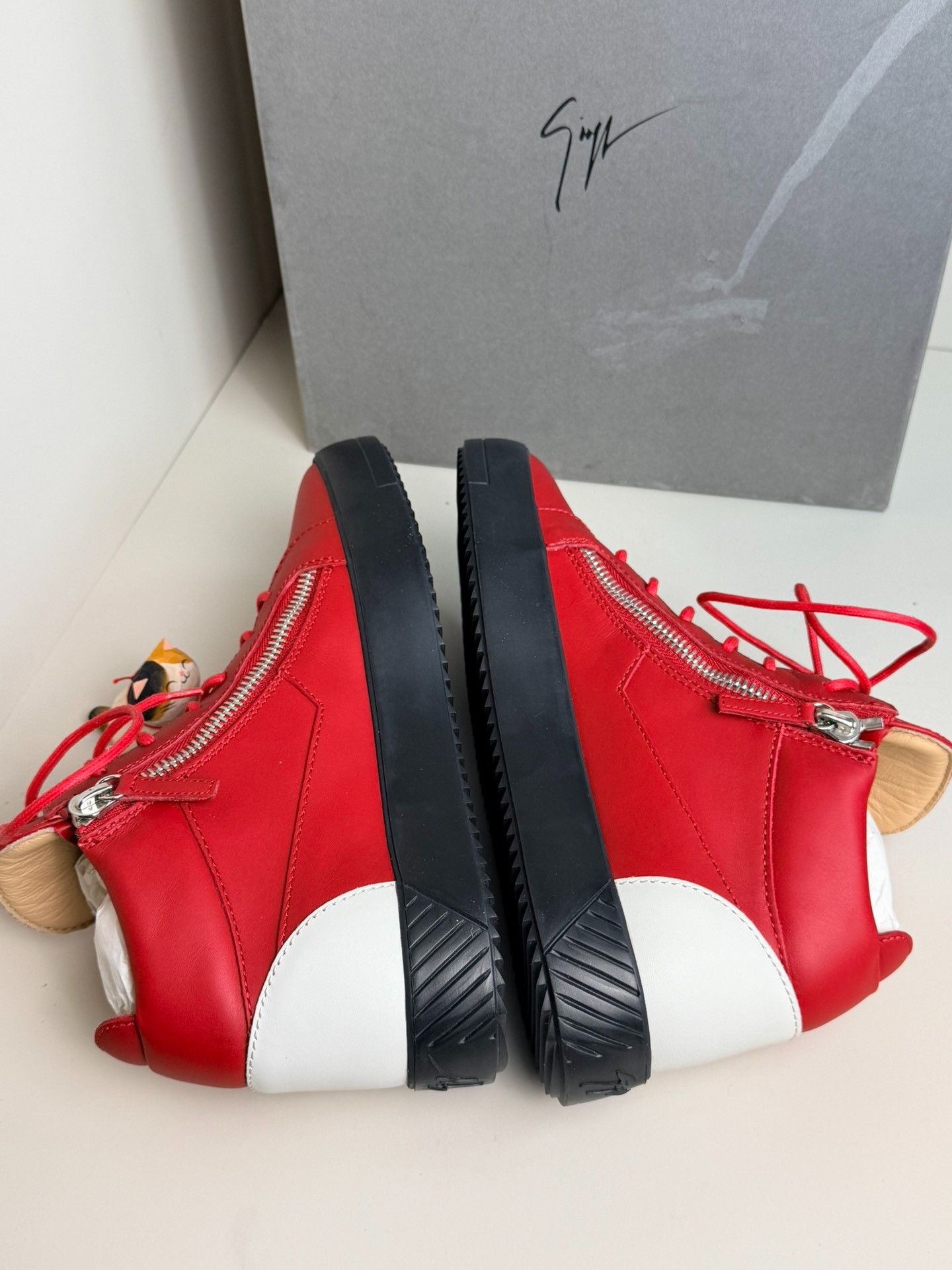 Giuseppe Zanotti Giuseppe Zanotti Casual Hitop Sneakers 9 Men Size US 9 / EU 42 - 6 Thumbnail