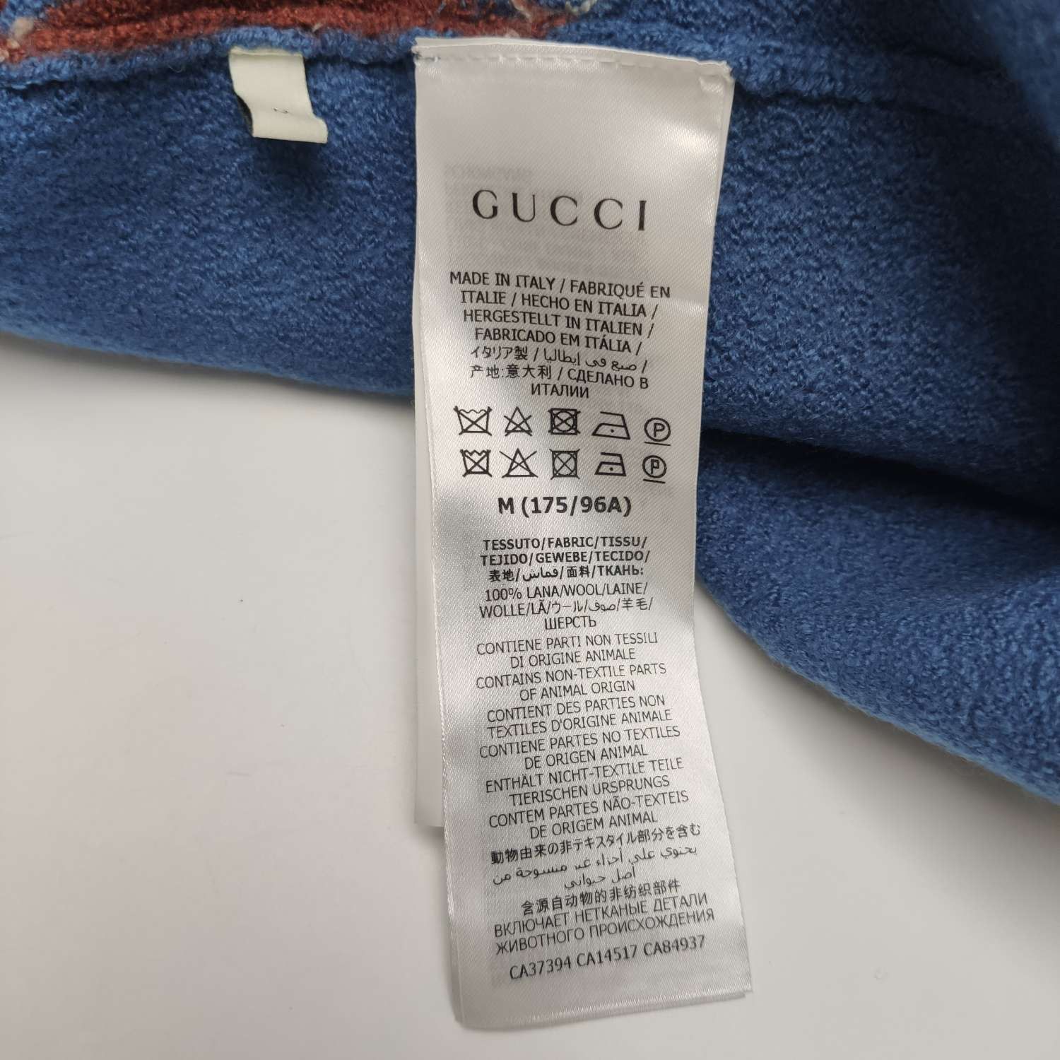 Gucci Gucci Argyle Wool V-Neck Cardigan Size M Size US M / EU 48-50 / 2 - 8 Thumbnail