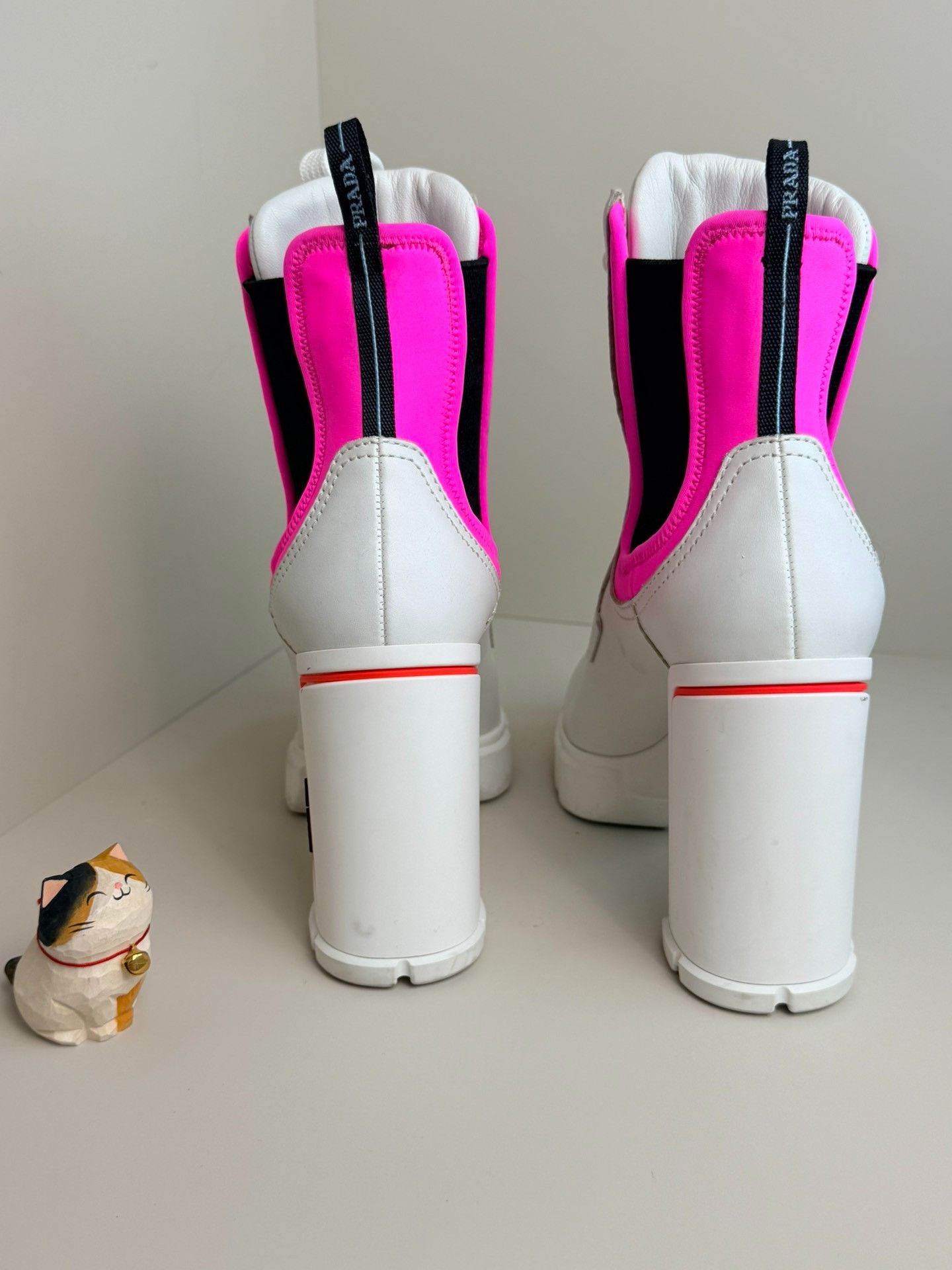 Prada Prada Pink Boots us_8 Women Size US 8 / IT 38 - 4 Thumbnail