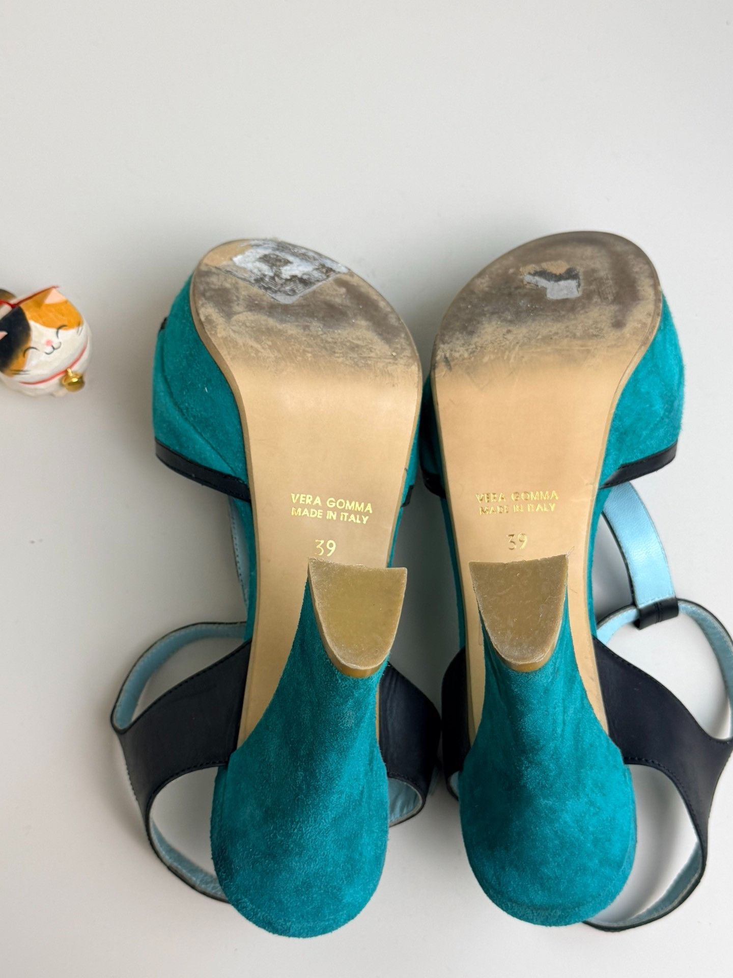 Pollini Pollini Waterproof Blue Sandals us_9 Women Size US 9 / IT 39 - 5 Thumbnail