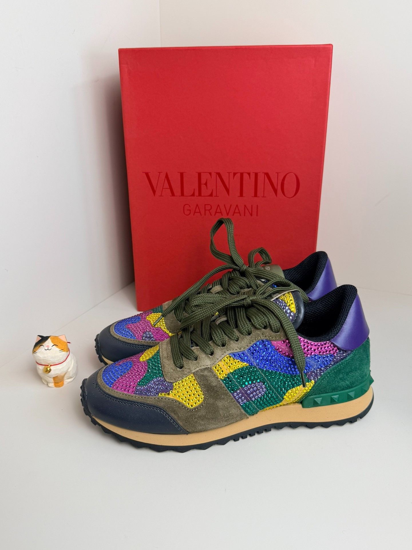 Valentino Valentino Casual Lowtop Sneakers us_7 Women Size US 7 / IT 37 - 2 Thumbnail