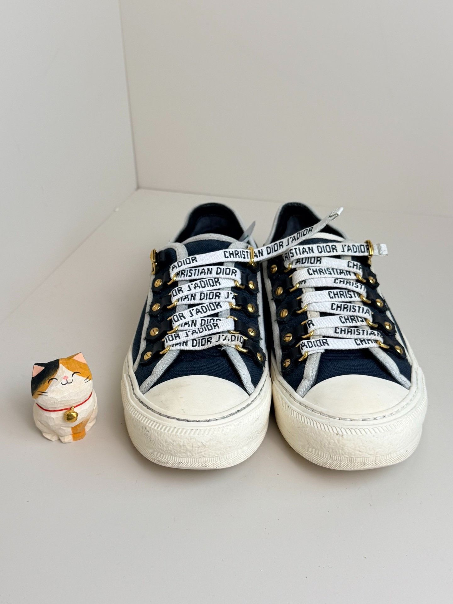 Dior Dior Canvas Lowtop Sneakers it_34-5 Women Size US 4.5 / IT 34.5 - 2 Thumbnail