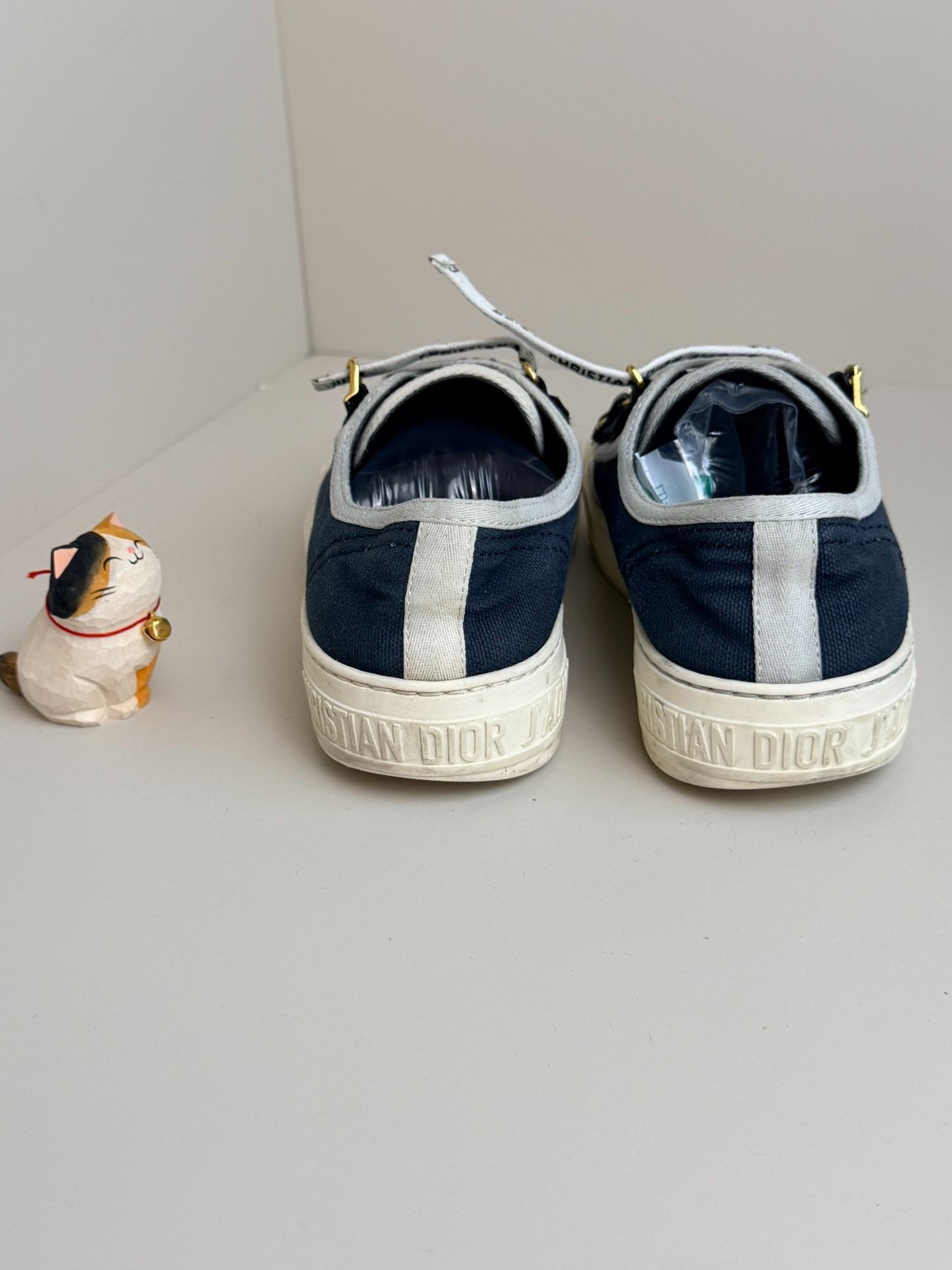 Dior Dior Canvas Lowtop Sneakers it_34-5 Women Size US 4.5 / IT 34.5 - 4 Thumbnail
