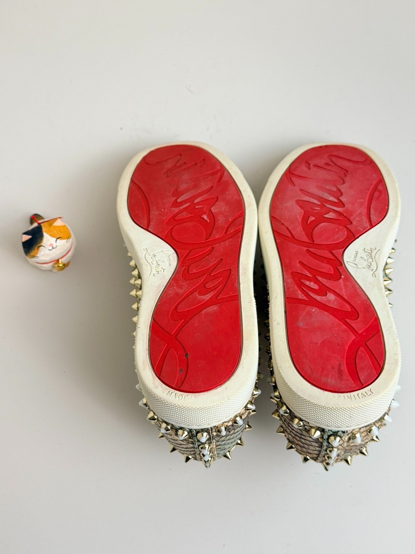 Christian Louboutin Christian Louboutin Tie-Dye Gradient Multi Lowtop Sneaker... Size US 6 / IT 36 - 4 Thumbnail