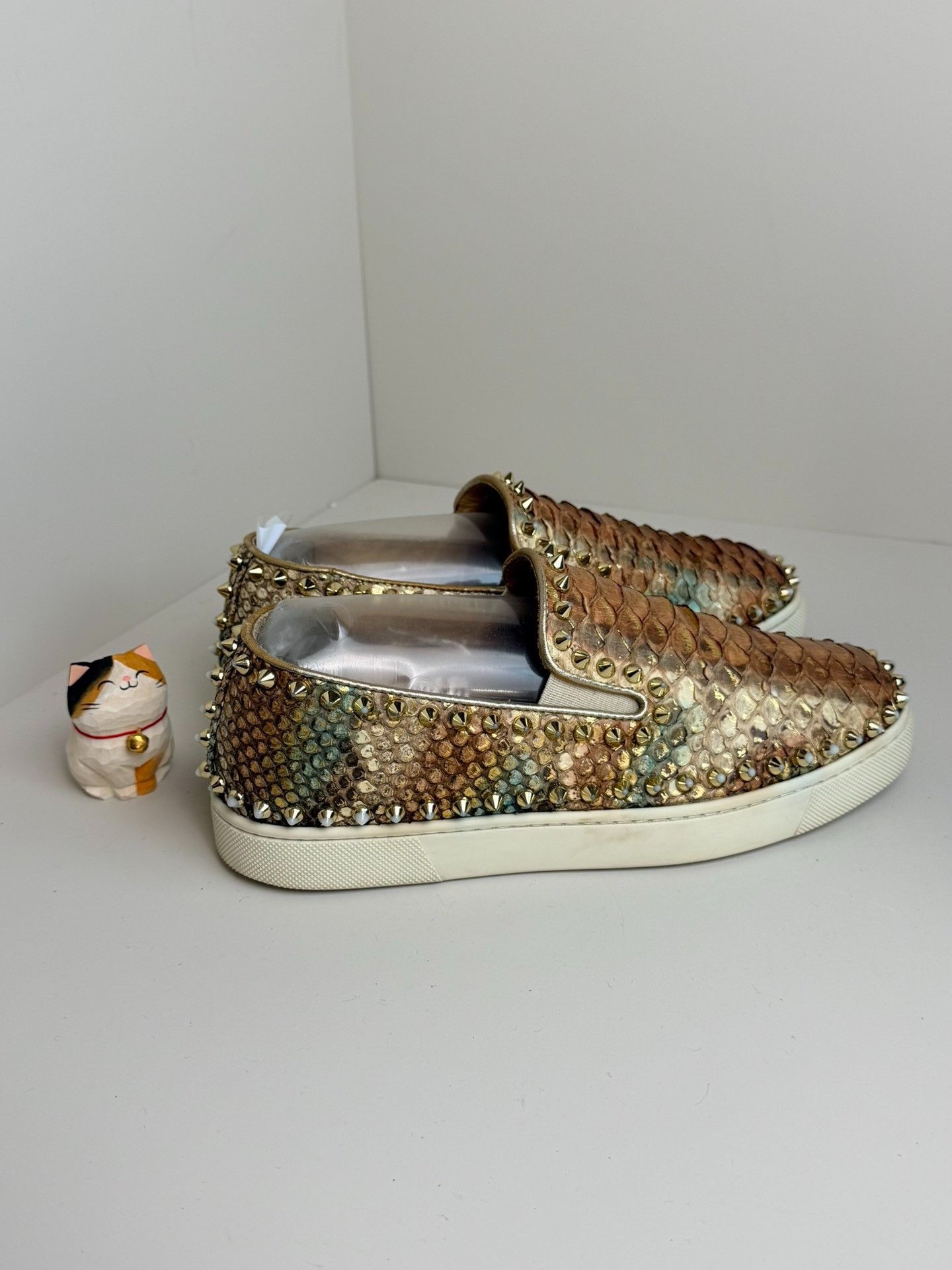 Christian Louboutin Christian Louboutin Tie-Dye Gradient Multi Lowtop Sneaker... Size US 6 / IT 36 - 2 Thumbnail