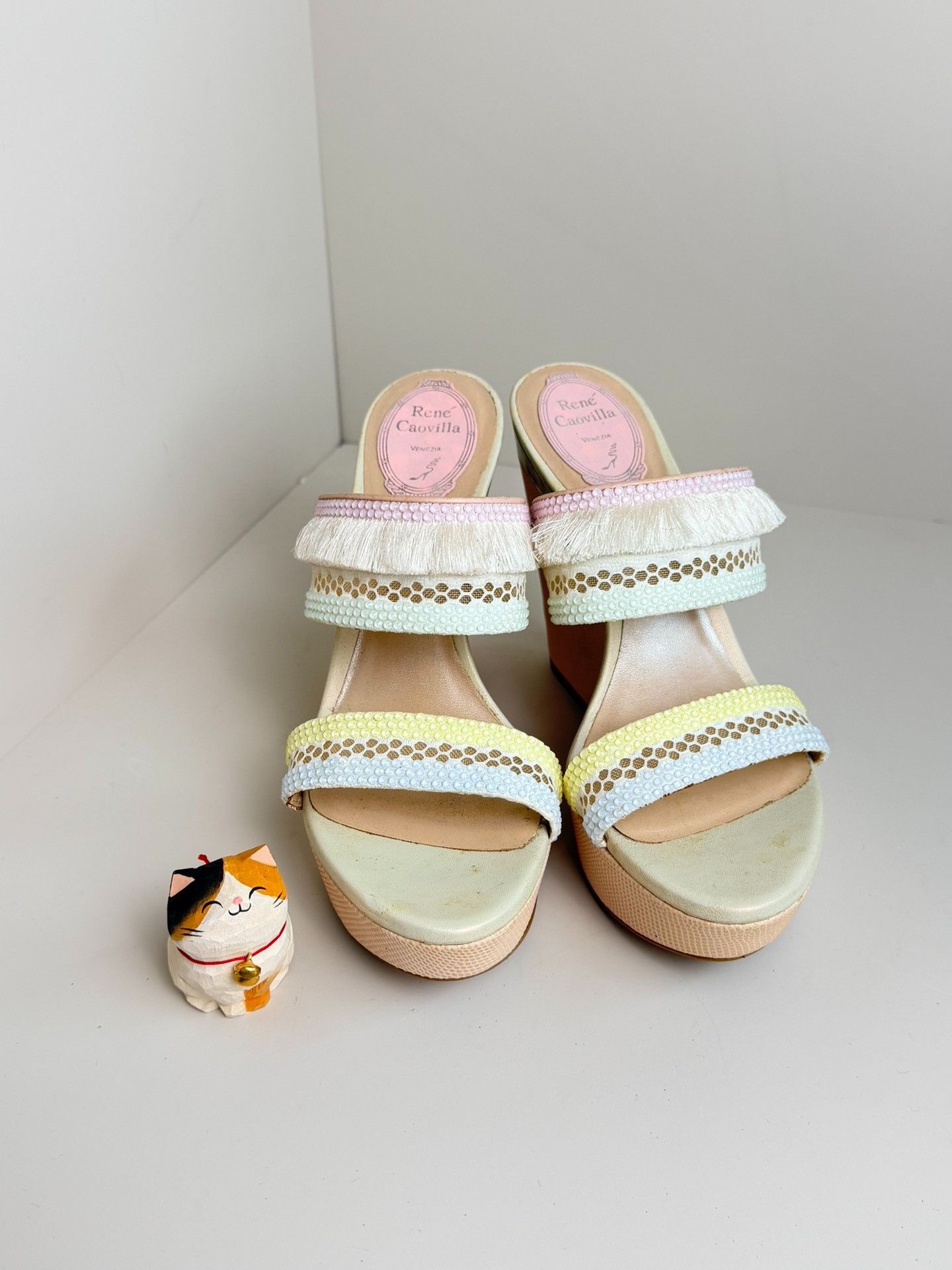 Rene Caovilla Rene Caovilla Sandals us_8 Women Size US 8 / IT 38 - 2 Thumbnail