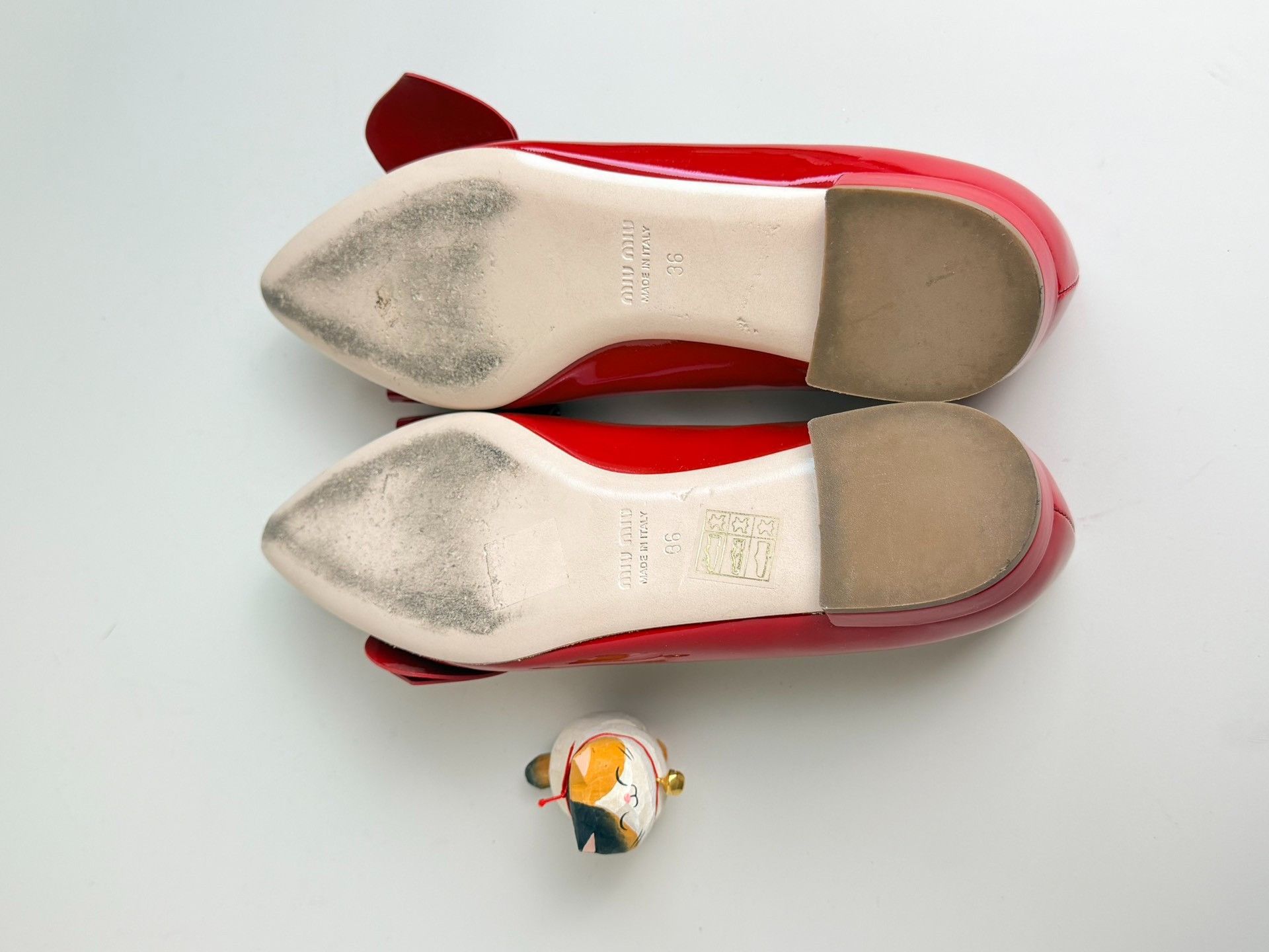 Miu Miu Miu Miu Patent Red Lowtop Sneakers us_6 Women Size US 6 / IT 36 - 5 Thumbnail
