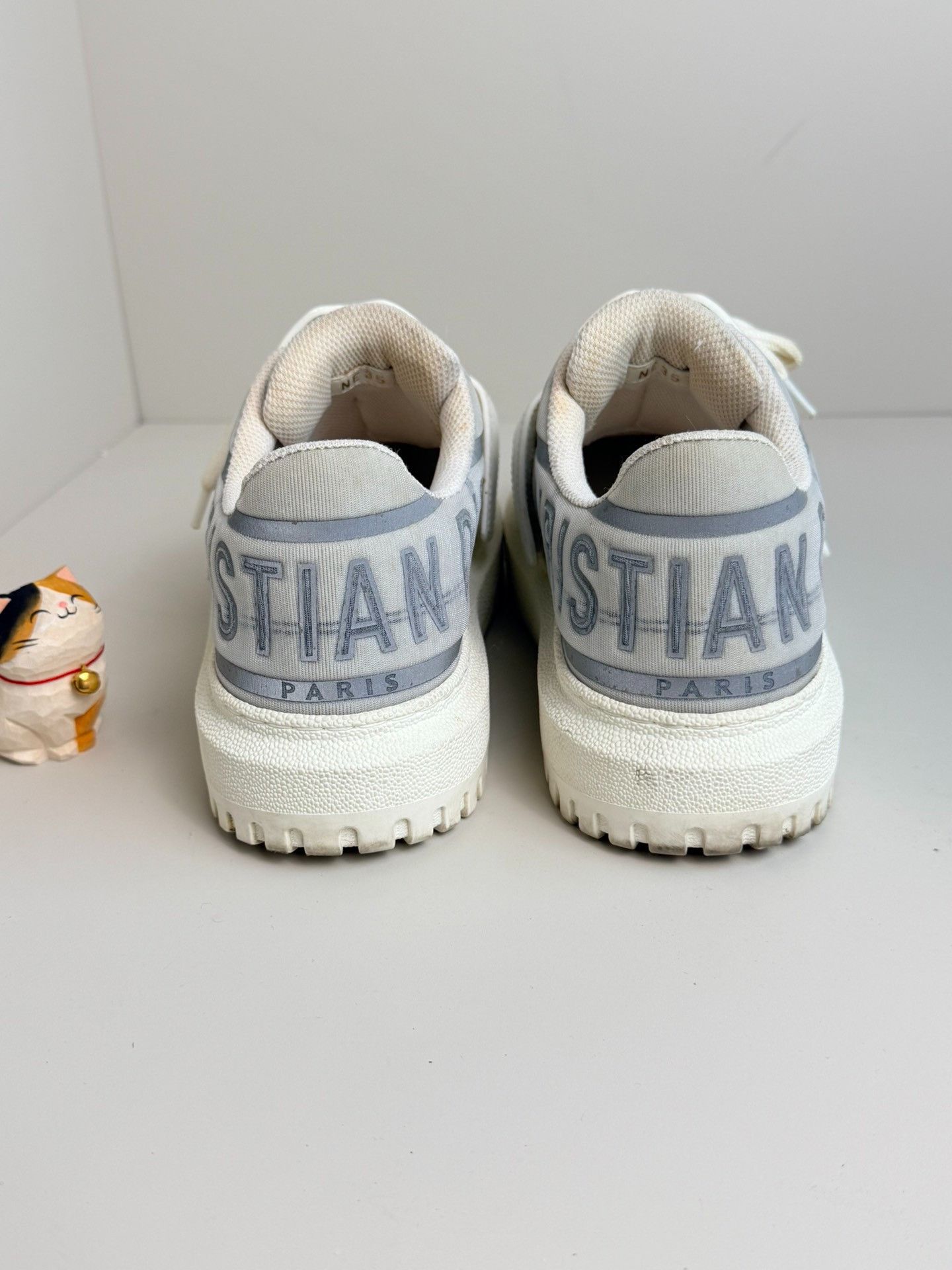 Dior Dior Casual White Lowtop Sneakers us_5 Women Size US 5 / IT 35 - 4 Thumbnail