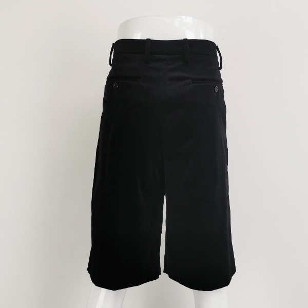 Gucci Gucci Black Cotton Button Shorts Size 48 Size US 32 / EU 48 - 3 Thumbnail