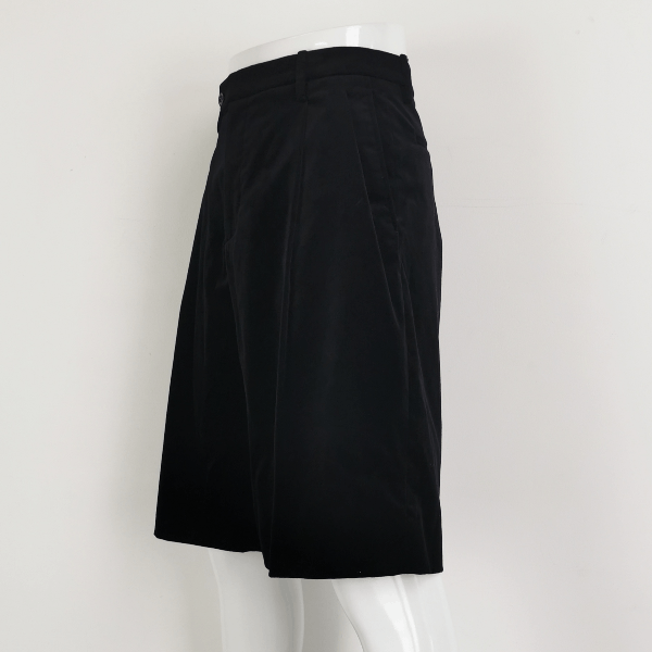 Gucci Gucci Black Cotton Button Shorts Size 48 Size US 32 / EU 48 - 2 Thumbnail
