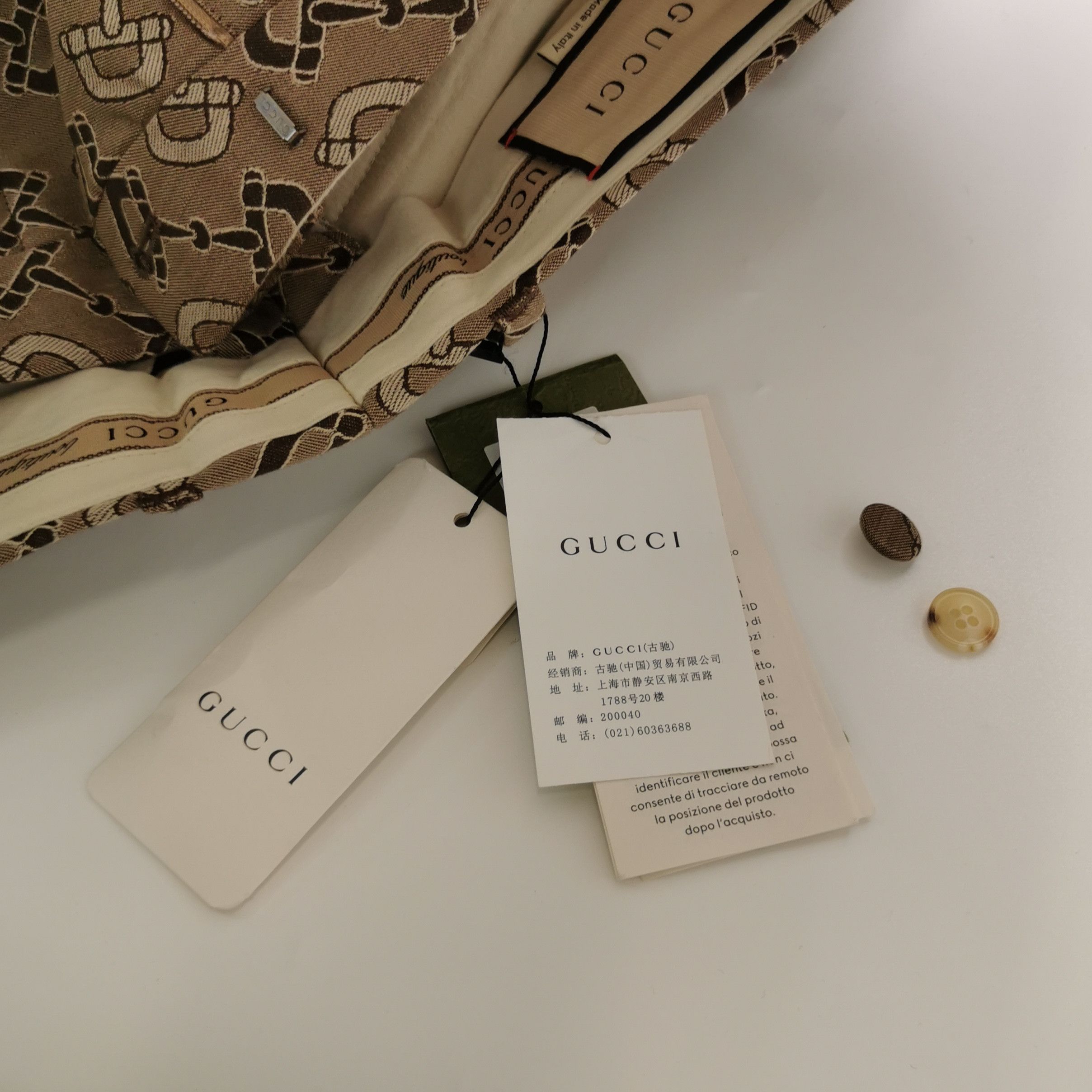 Gucci Gucci Horsebit Pattern Cotton Wool Pants 48 Size US 32 / EU 48 - 4 Thumbnail