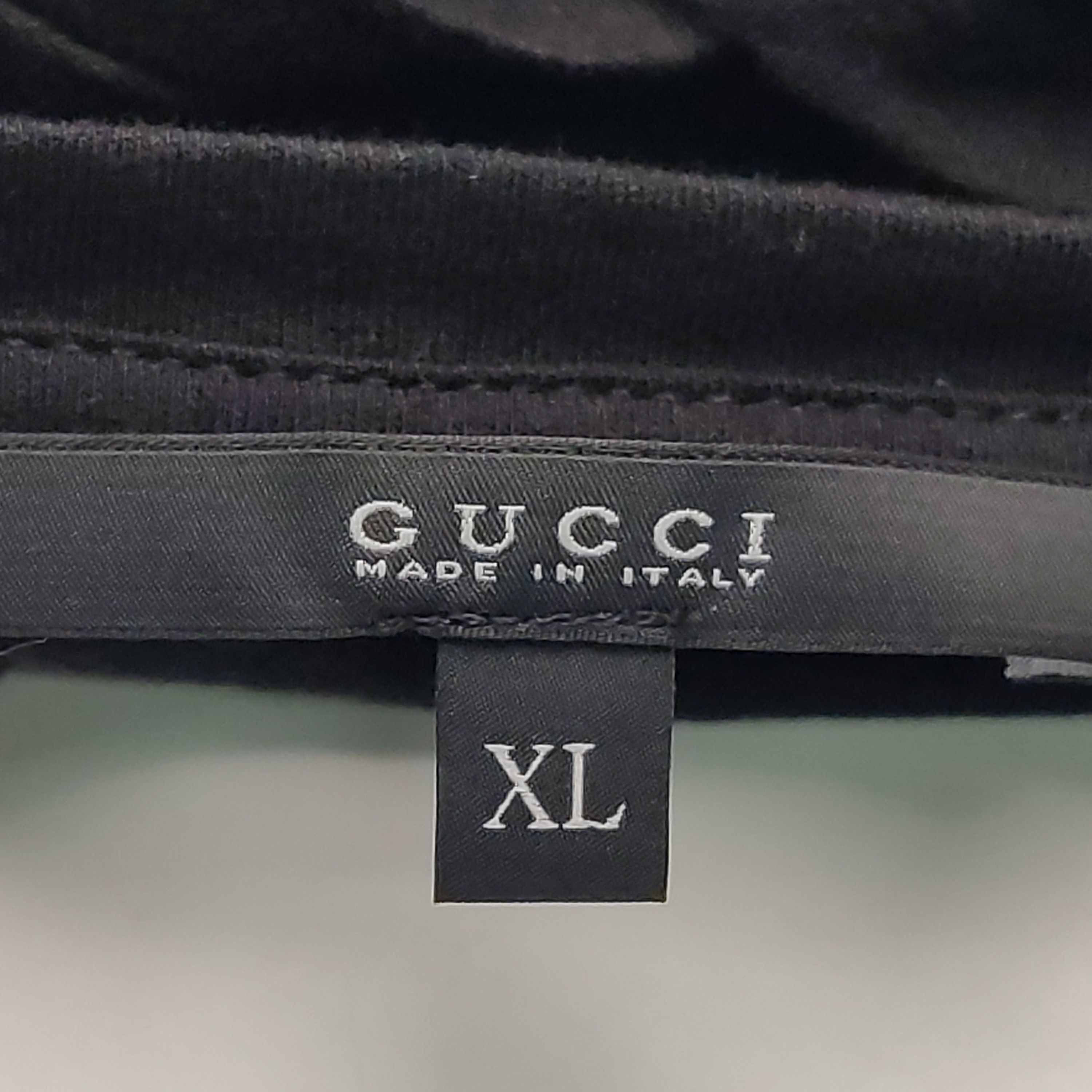 Gucci Gucci V-Neck Cotton T-Shirt XL Size US XL / EU 56 / 4 - 4 Thumbnail