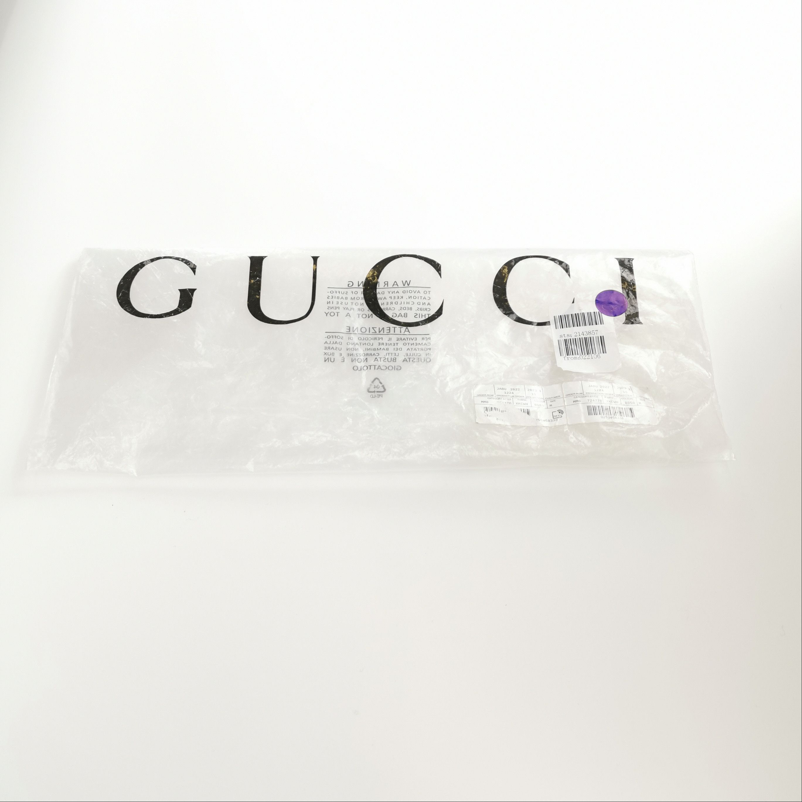 Gucci Gucci Metallic Sleeve Logo Turtleneck Sweater Size M Size US M / EU 48-50 / 2 - 5 Thumbnail