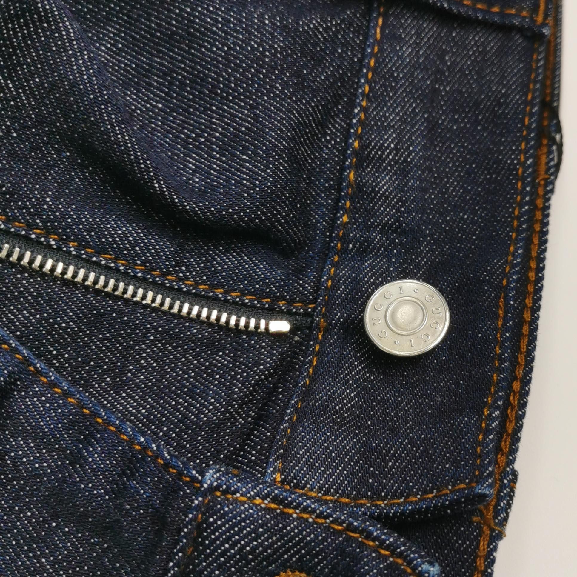 Gucci Gucci Dark Wash Denim Jeans Size 30 Size US 30 / EU 46 - 3 Thumbnail