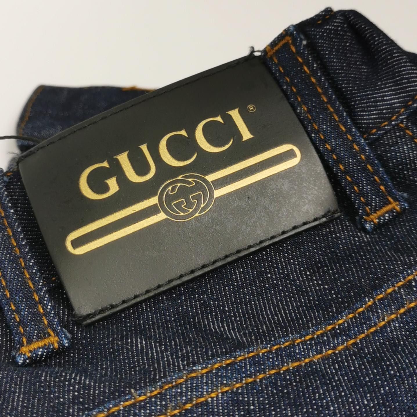 Gucci Gucci Dark Wash Denim Jeans Size 30 Size US 30 / EU 46 - 4 Thumbnail