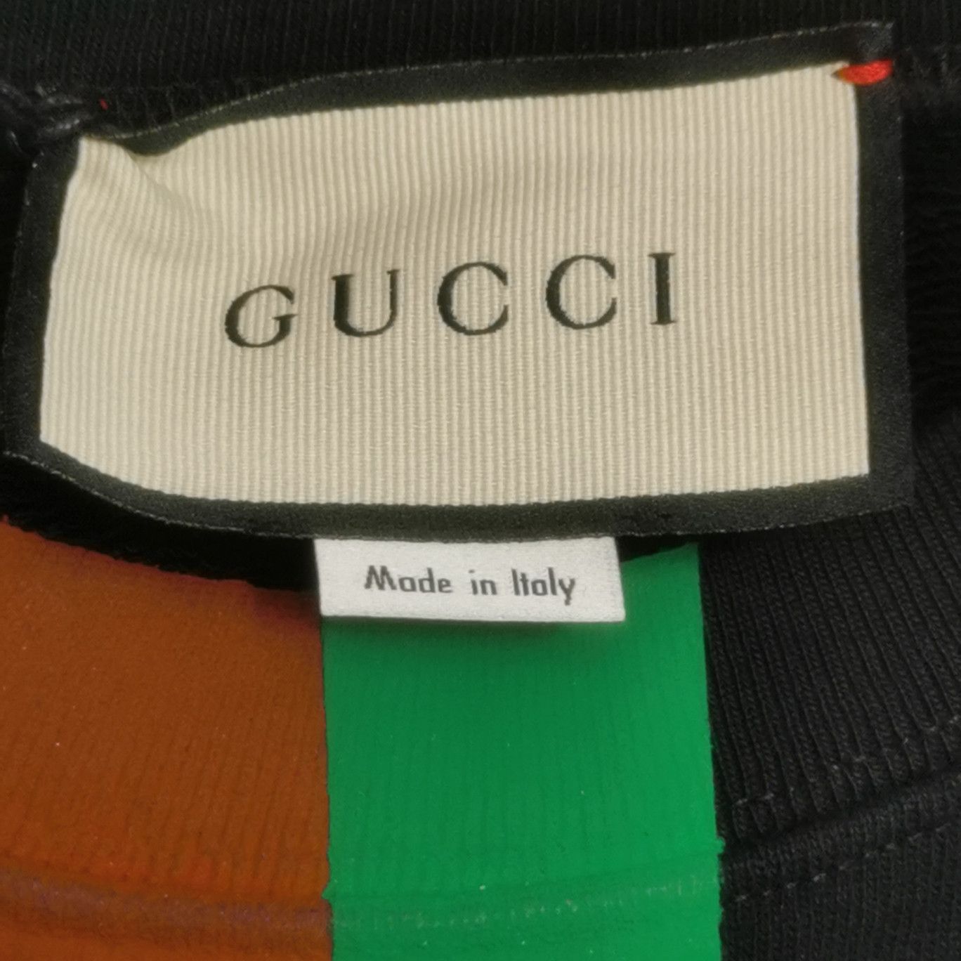 Gucci Gucci "Fake/Not" Stripe Print Sweatshirt Size S Size US S / EU 44-46 / 1 - 4 Thumbnail