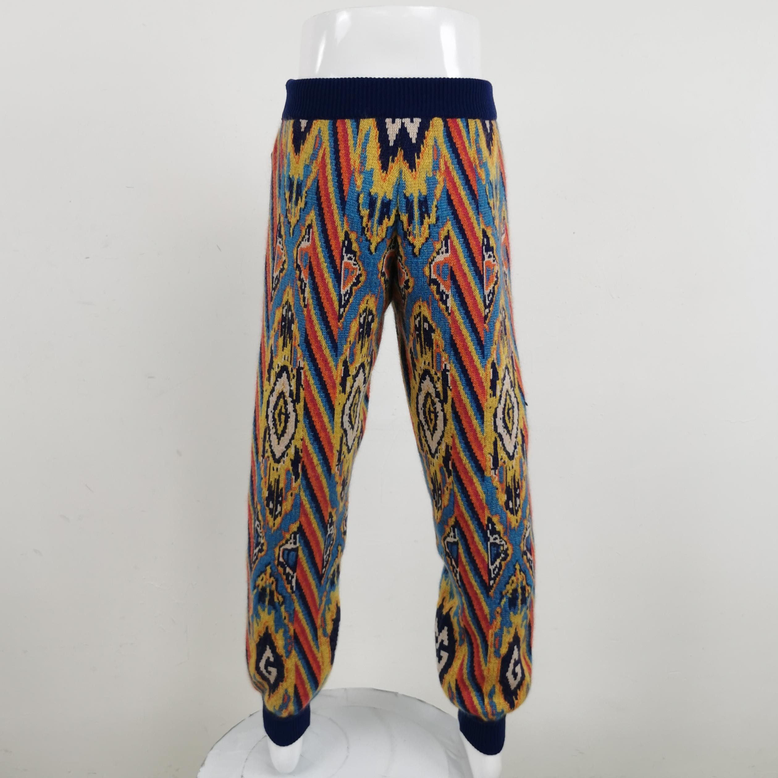 Gucci Gucci Geometric Wool Mohair Joggers US 28 Size US 28 / EU 44 - 2 Thumbnail