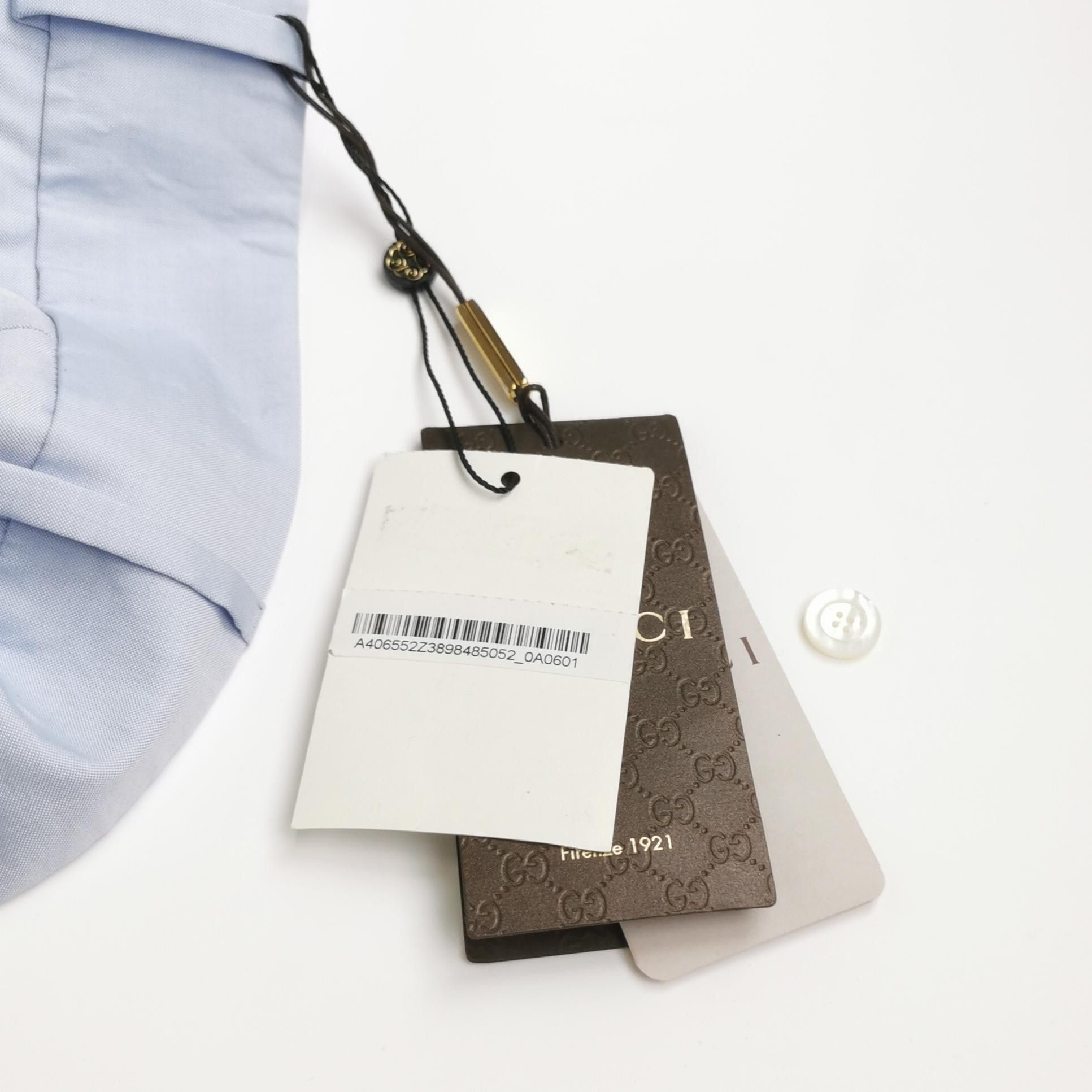Gucci Gucci Light Blue Cotton Trousers Size 52 Size US 36 / EU 52 - 3 Thumbnail