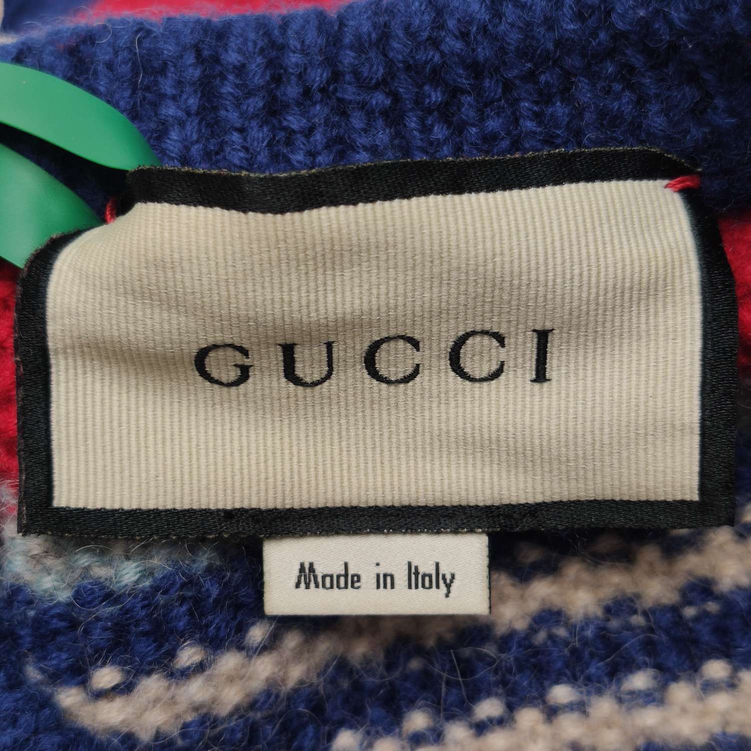 Gucci Gucci Giraffe Patch Striped Sweater Size S Size US S / EU 44-46 / 1 - 4 Thumbnail