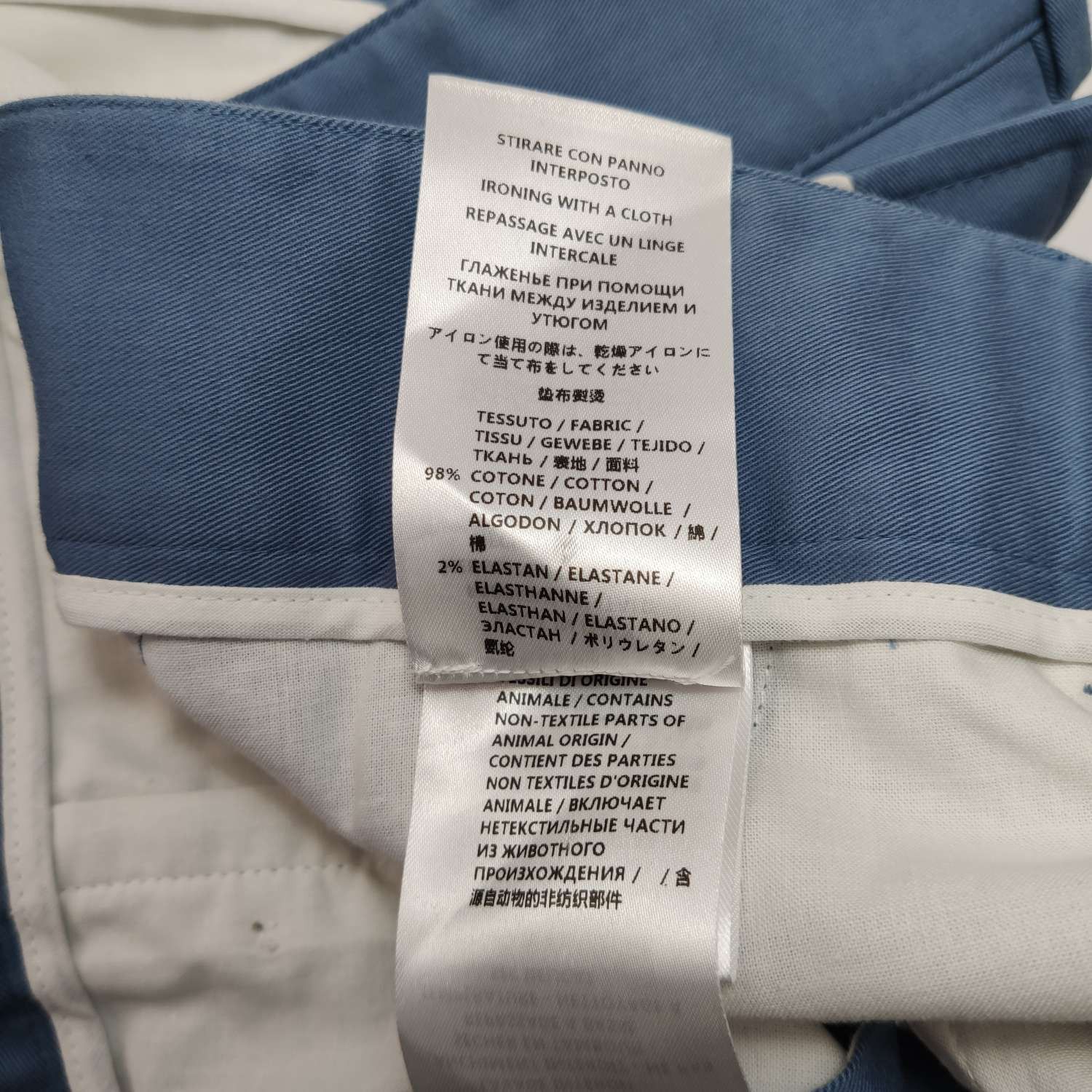 Gucci Gucci Blue Cotton Casual Pants 50 Size US 34 / EU 50 - 7 Thumbnail