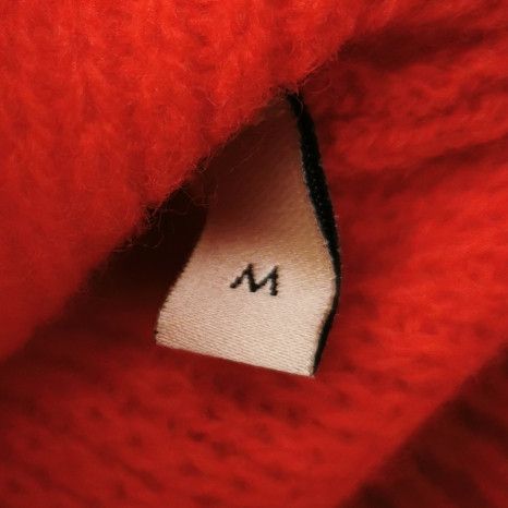 Gucci Gucci Red Wool GG Logo Turtleneck Sweater Size M Size US M / EU 48-50 / 2 - 8 Thumbnail
