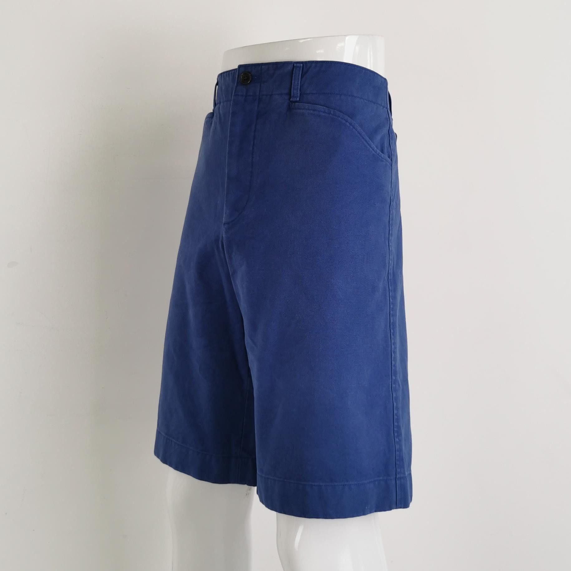 Gucci Gucci Blue Cotton Kitten Patch Shorts 48 Size US 32 / EU 48 - 2 Thumbnail