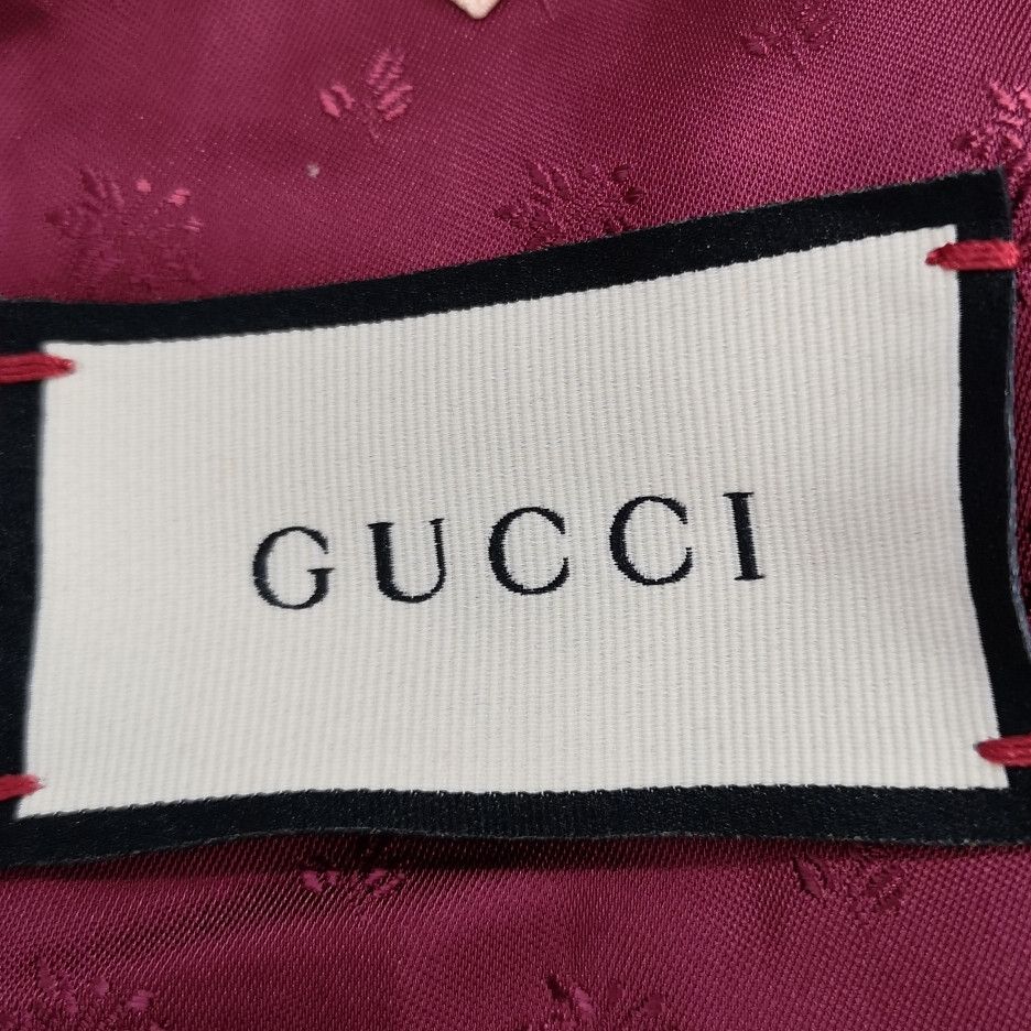 Gucci Gucci Red Wool Cashmere Double Breasted Coat US S Size US S / EU 44-46 / 1 - 10 Thumbnail