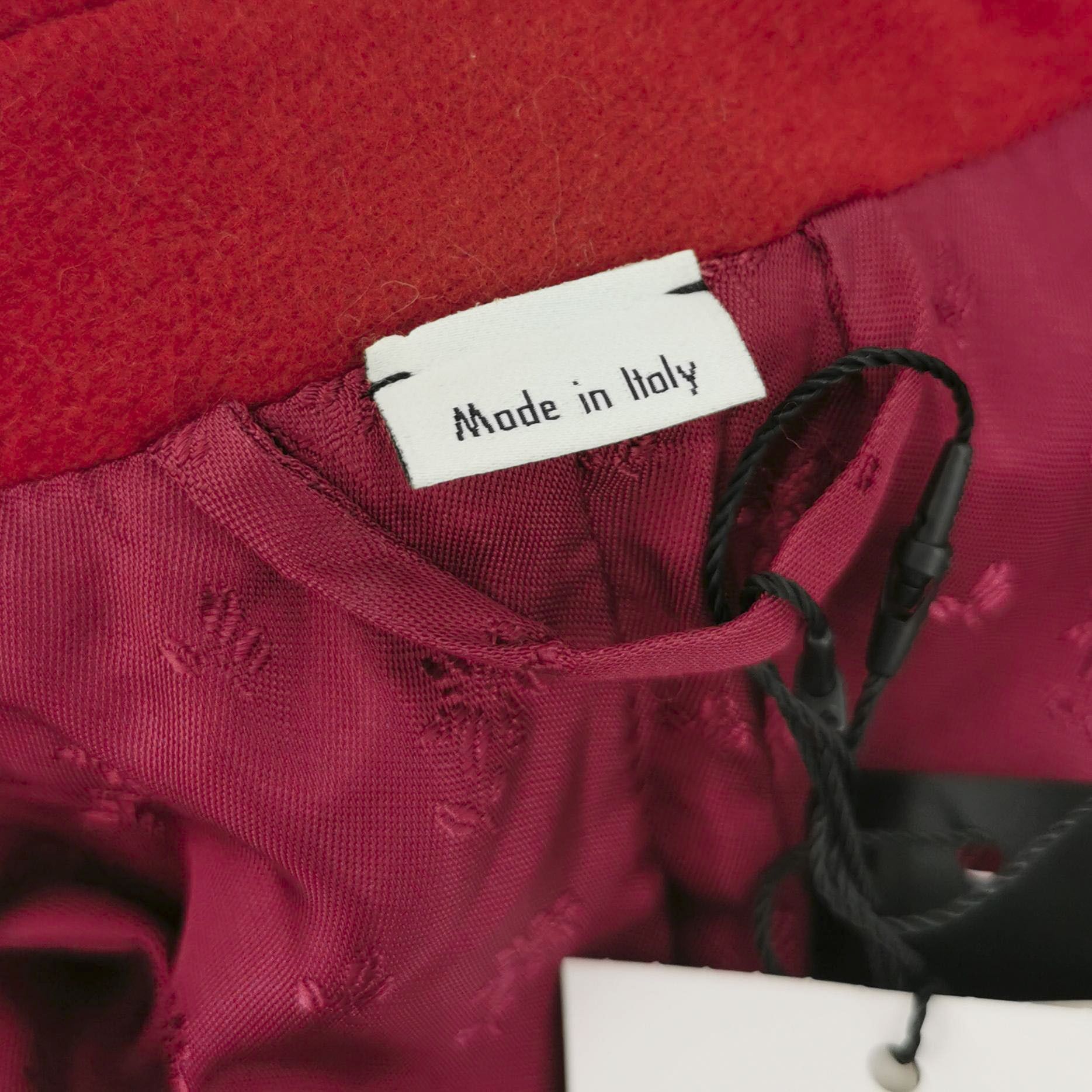 Gucci Gucci Red Wool Cashmere Double Breasted Coat US S Size US S / EU 44-46 / 1 - 6 Thumbnail