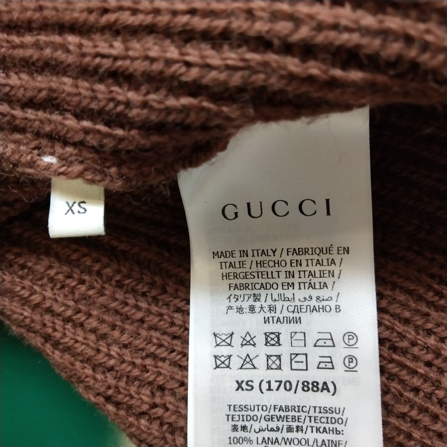 Gucci Gucci Distressed Wool Knit Sweater XS Size US XS / EU 42 / 0 - 6 Thumbnail